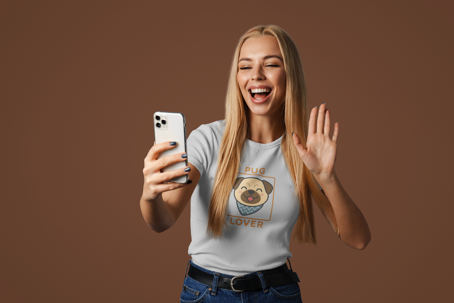 Pug Lover Unisex T-Shirt | Cute Dog Graphic & Pet Owner Gift