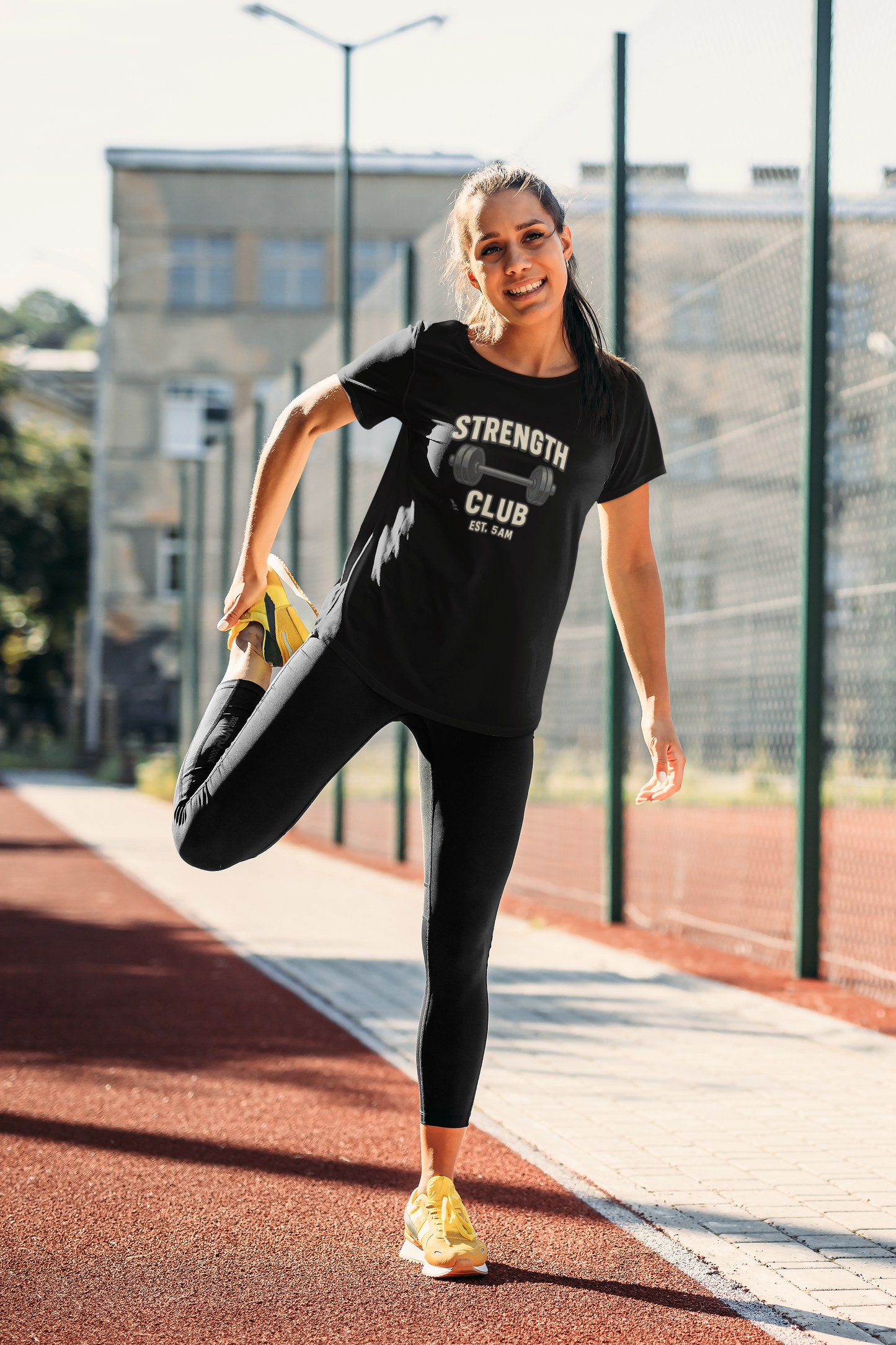 Strength Club Moisture-Wicking Tee | Unisex Gym Apparel & Fitness Gift