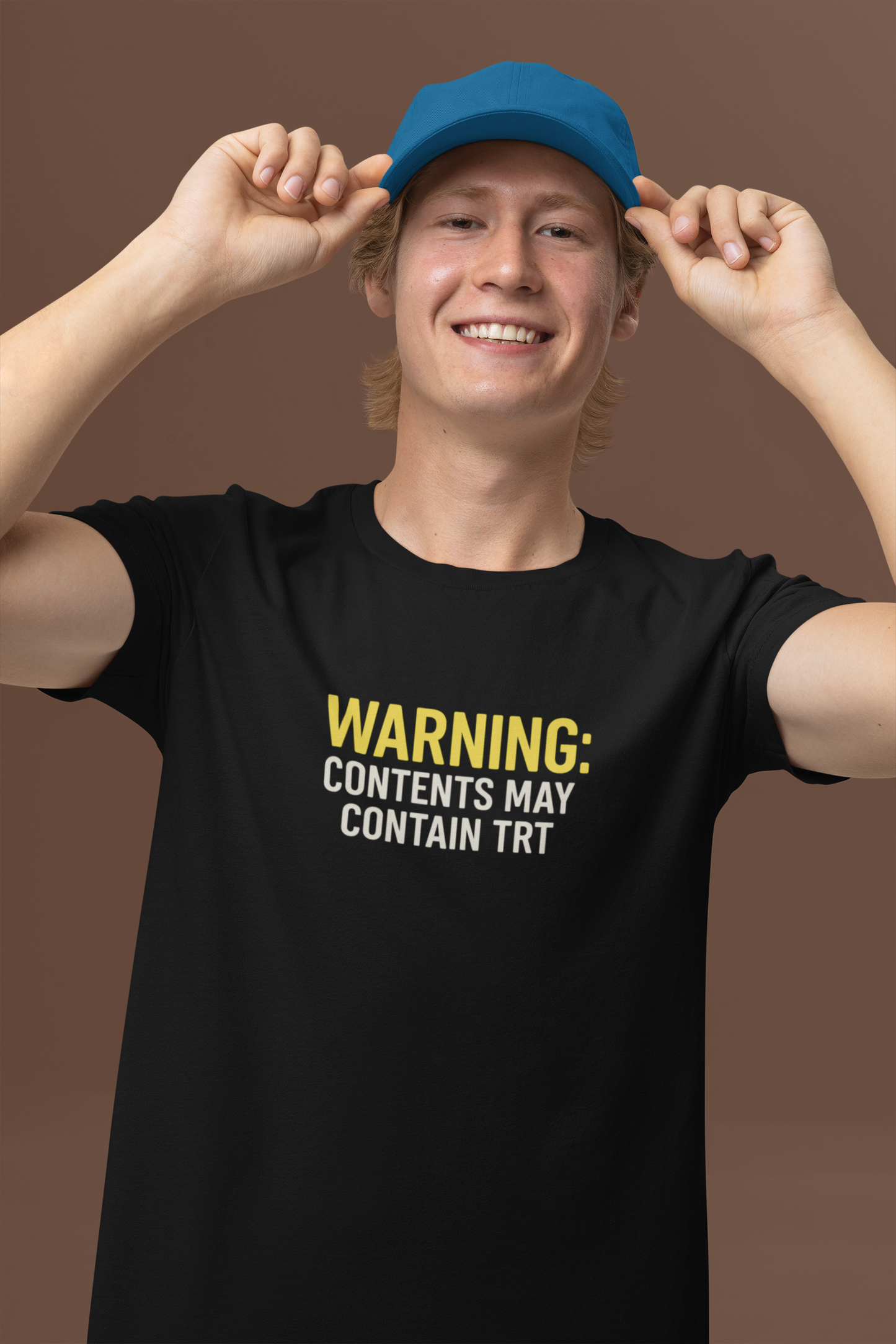 Warning Tee: Funny Graphic Unisex Heavy Cotton Statement Top