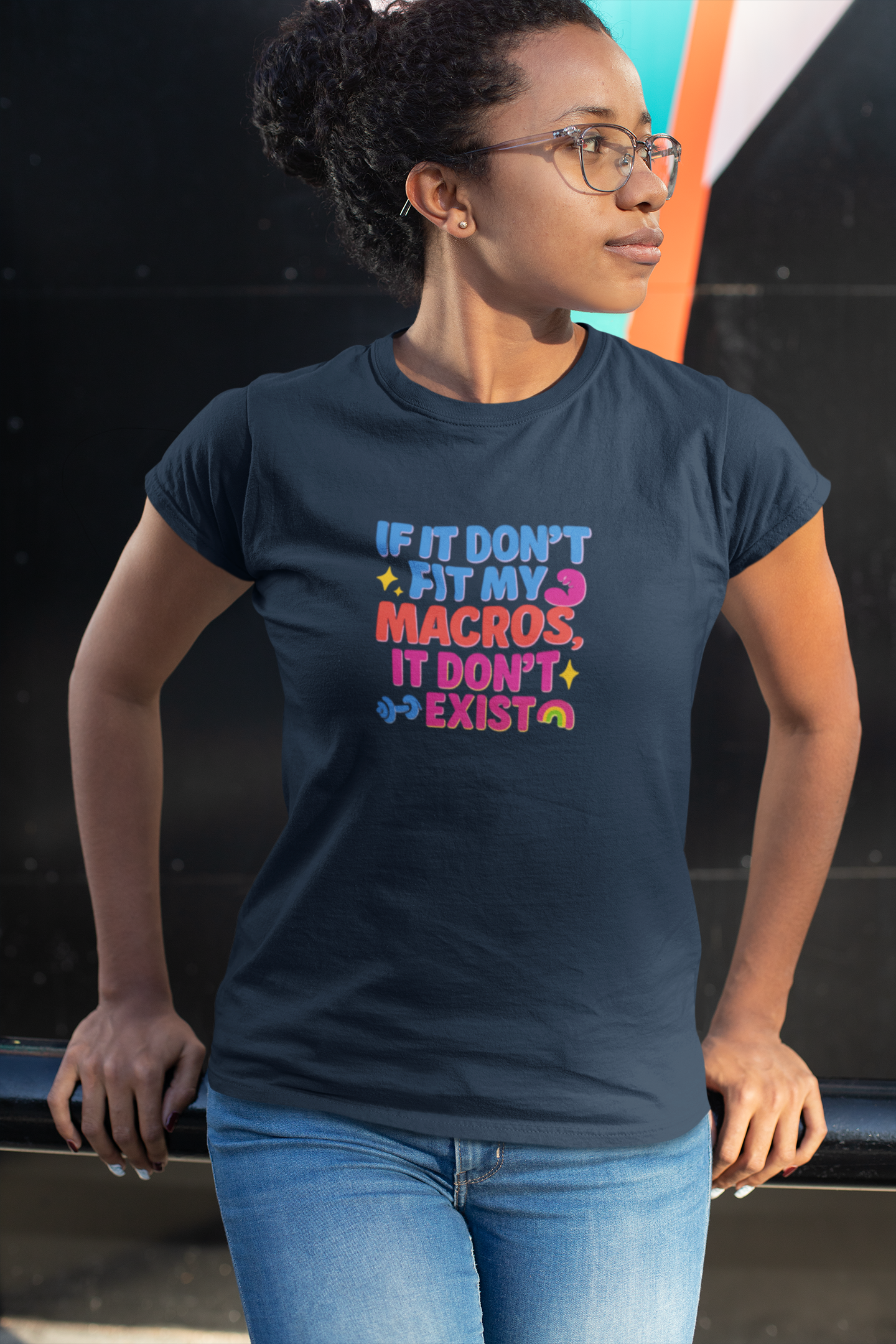 Funny Macro T-Shirt | "Macro Fit" Unisex Fitness & Food Lover Tee