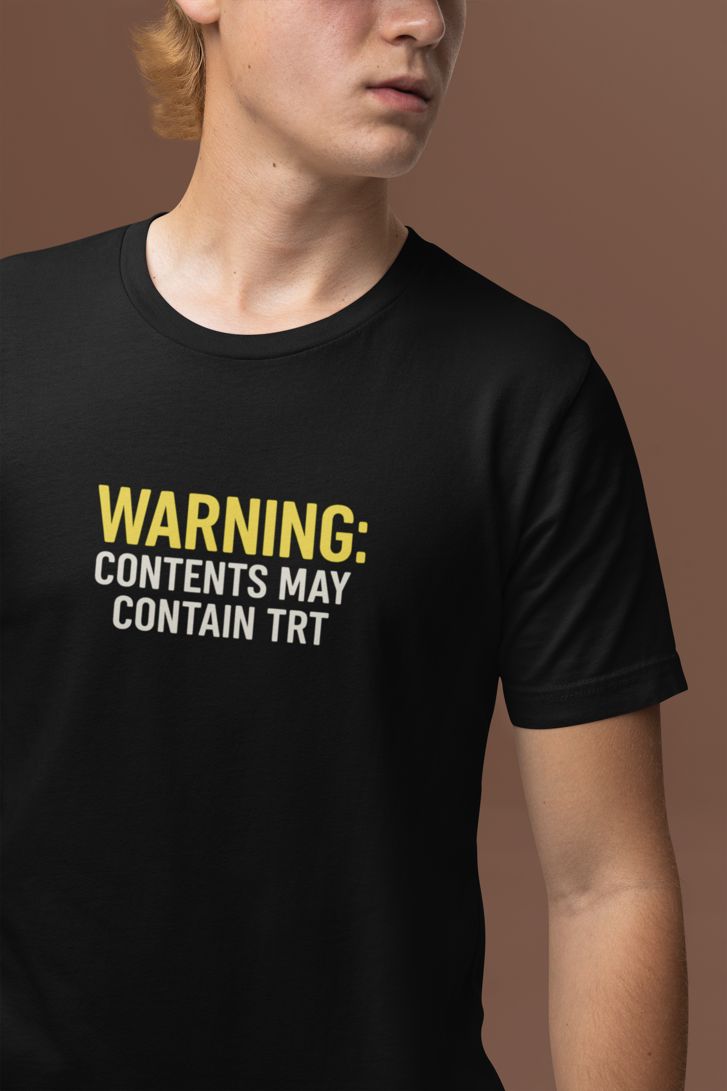 Warning Tee: Funny Graphic Unisex Heavy Cotton Statement Top