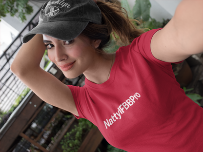 Natty IFBB Pro Unisex T-Shirt Minimalist Gym Tee