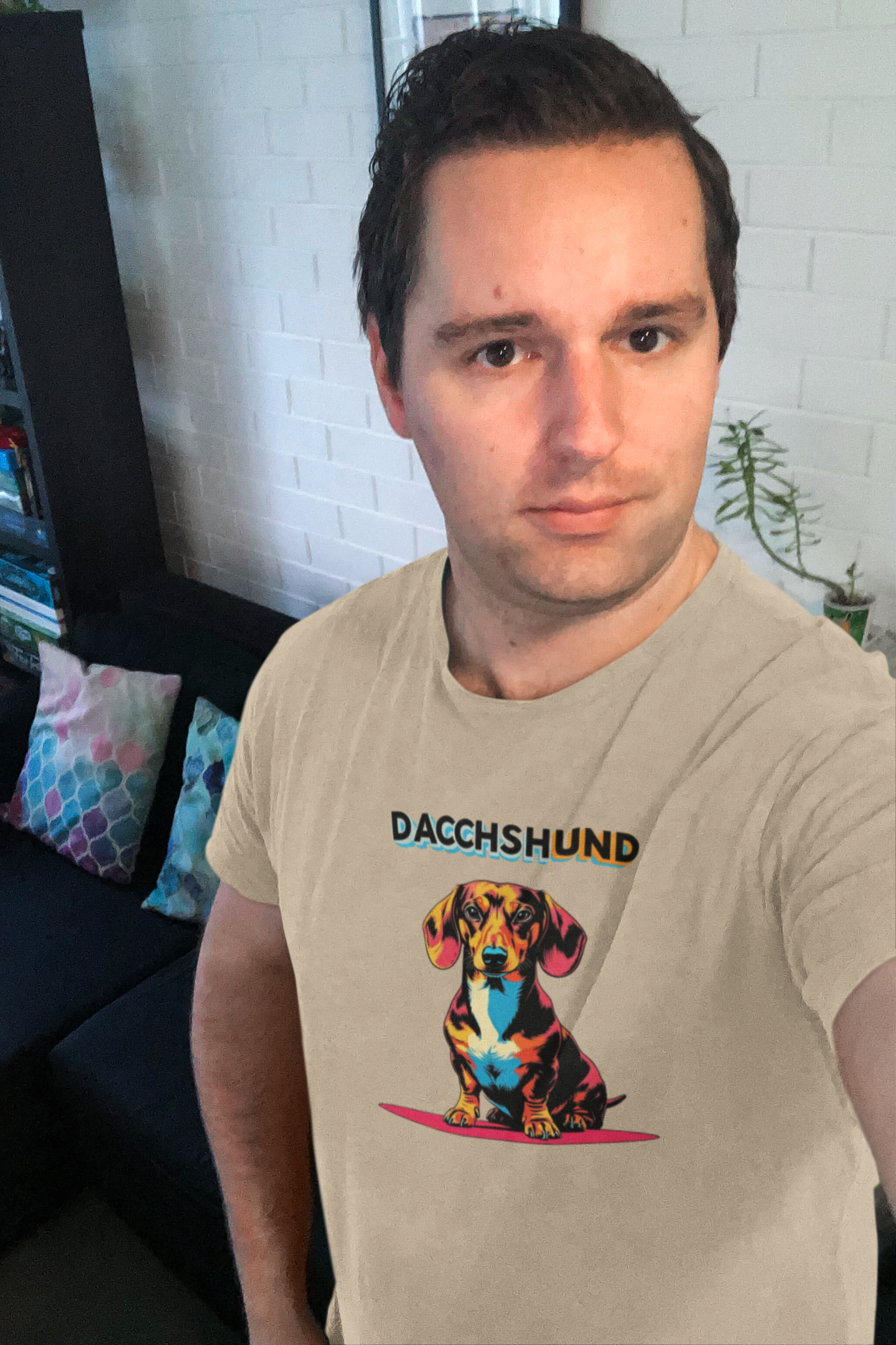 Colorful Dachshund T-Shirt | Unisex Dog Lover Gift & Pet Owner Tee