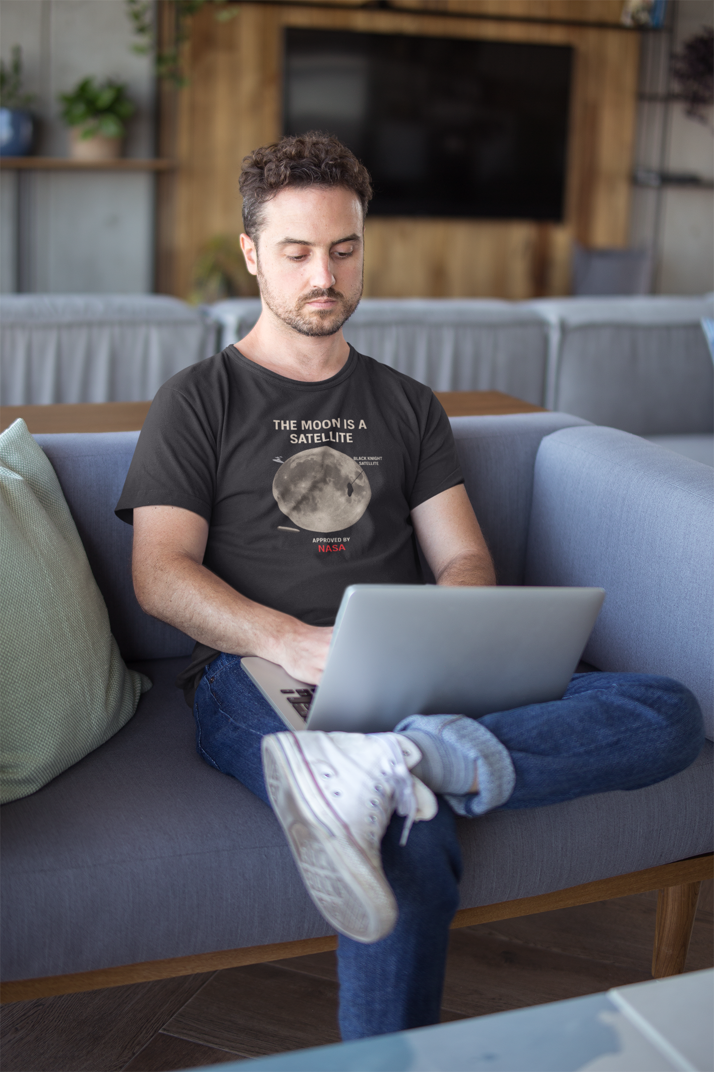 NASA Moon T-Shirt | Space & Astronomy Tee, Unisex Science Gift