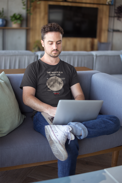 NASA Moon T-Shirt | Space & Astronomy Tee, Unisex Science Gift