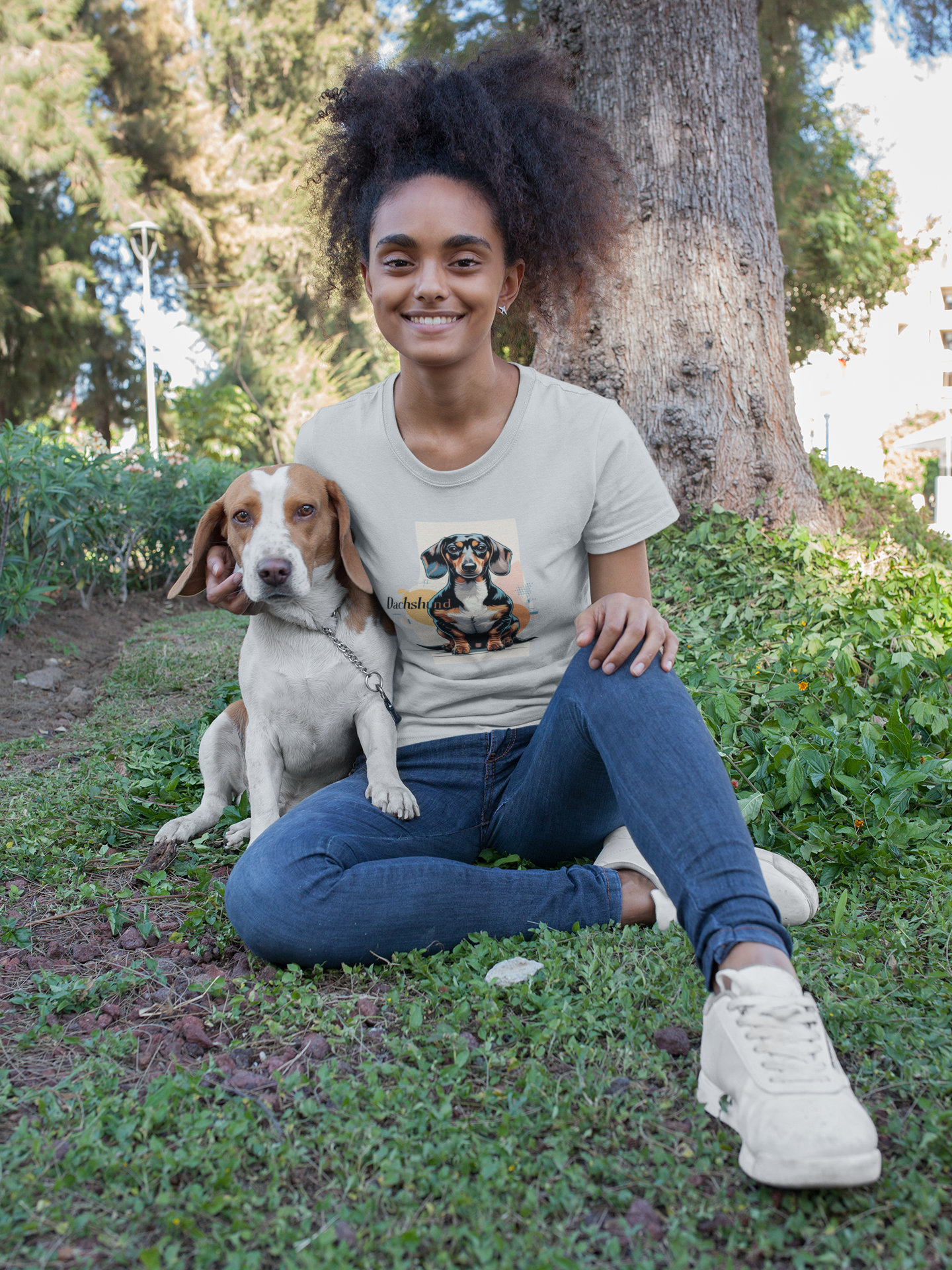 Dachshund Lover's Unisex T-Shirt | Cute Dog Graphic & Pet Owner Gift