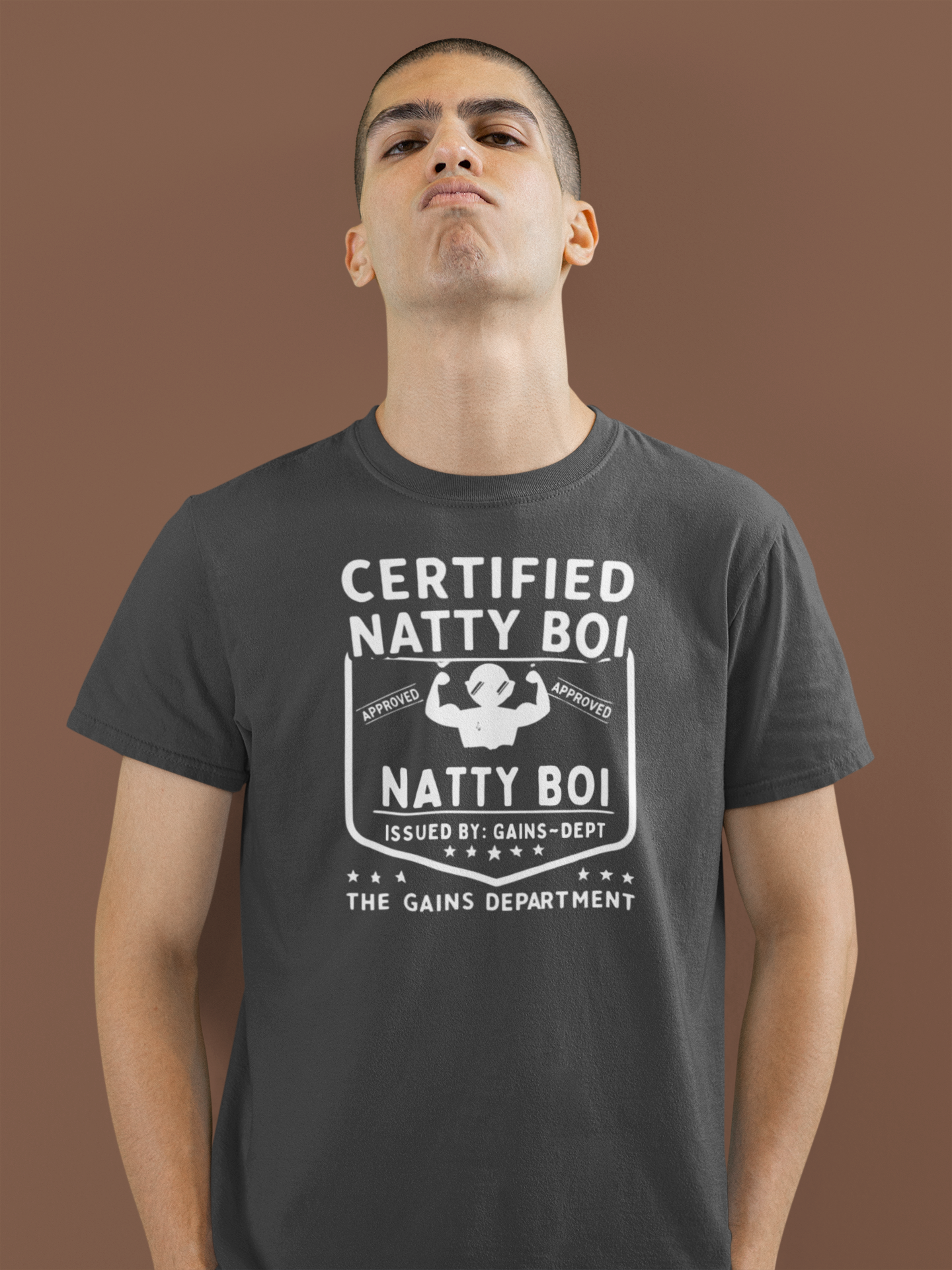 Certified Natty Boi Unisex Jersey Tee - Funny Vibe Graphic T-Shirt