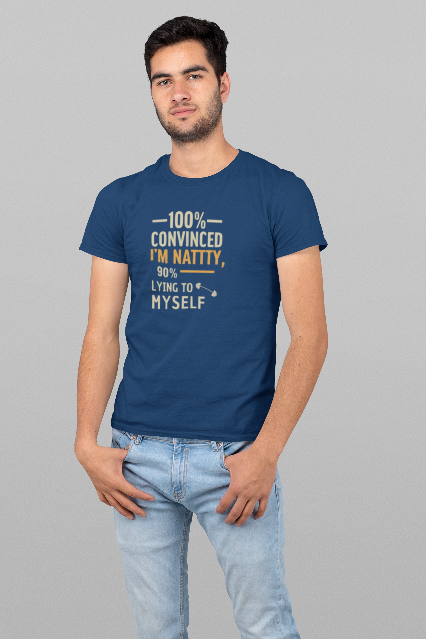 Funny Nattty Gym Tee - Unisex Jersey Short Sleeve Shirt for Fitness Lovers