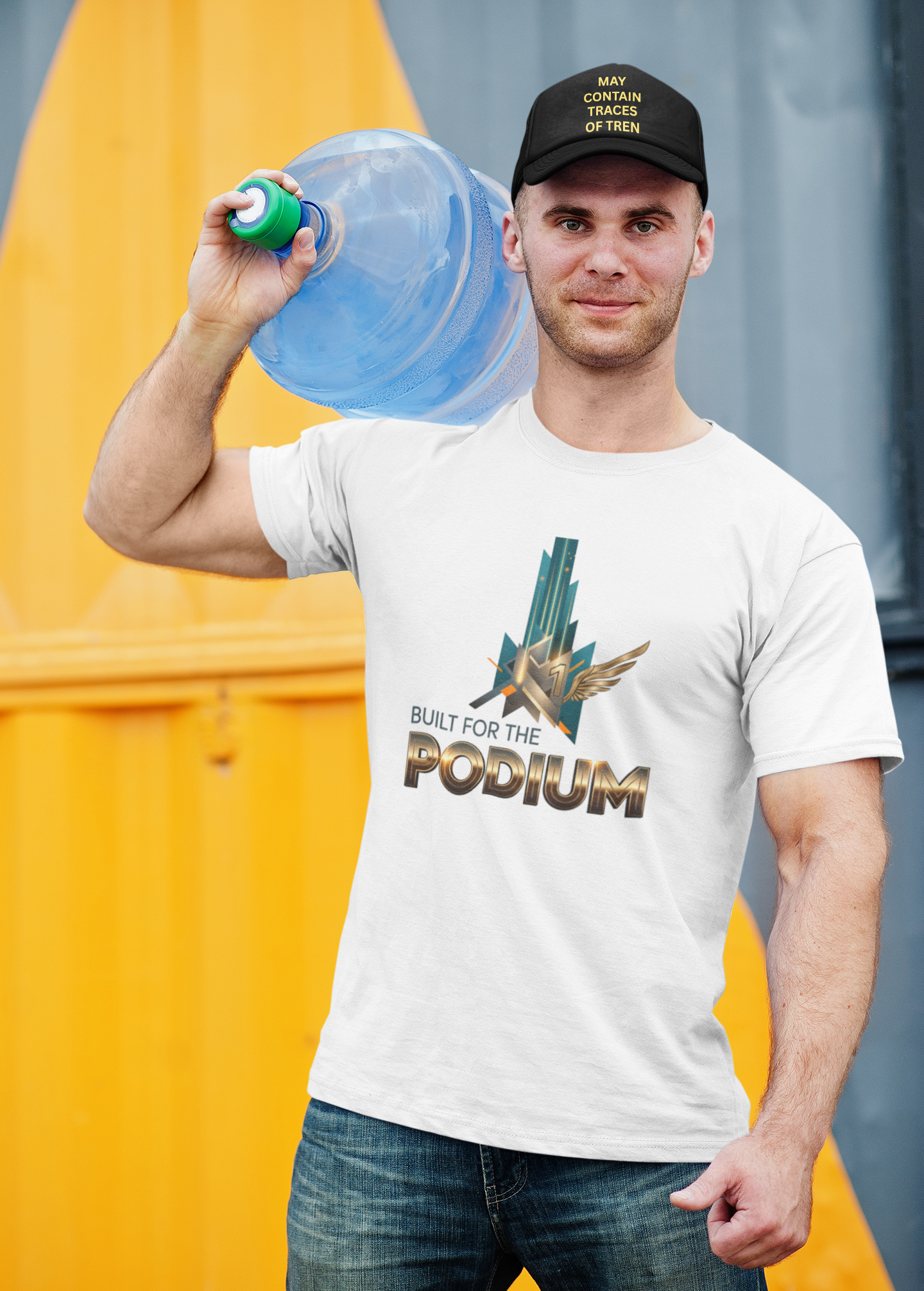 Podium Glory Unisex Tee | Motivational Sports Fan & Athlete Gift