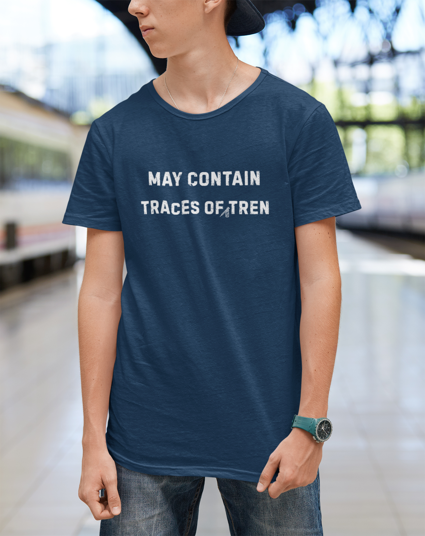 May Contain Traces of Trendy Tee | Funny Casual OOTD & Trendsetter Gift