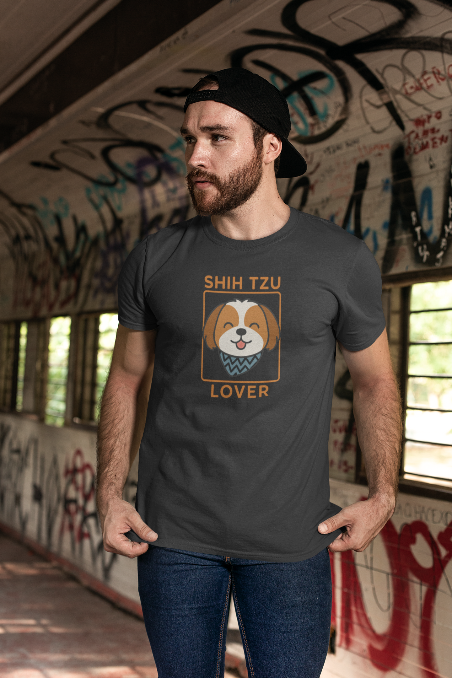 Shih Tzu Lover T-Shirt | Cute Dog Owner Gift & Pet Parent Apparel