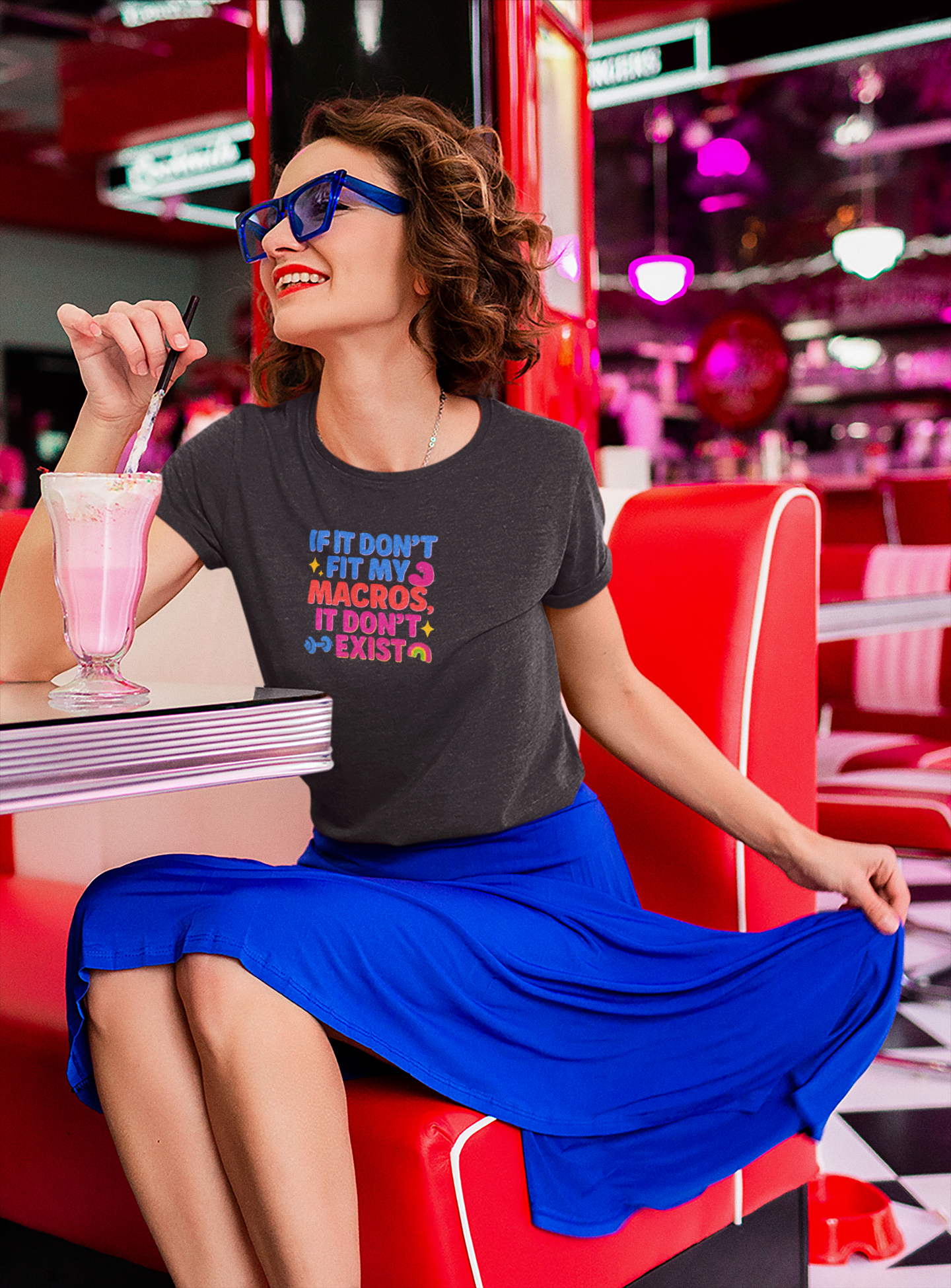 Funny Macro T-Shirt | "Macro Fit" Unisex Fitness & Food Lover Tee