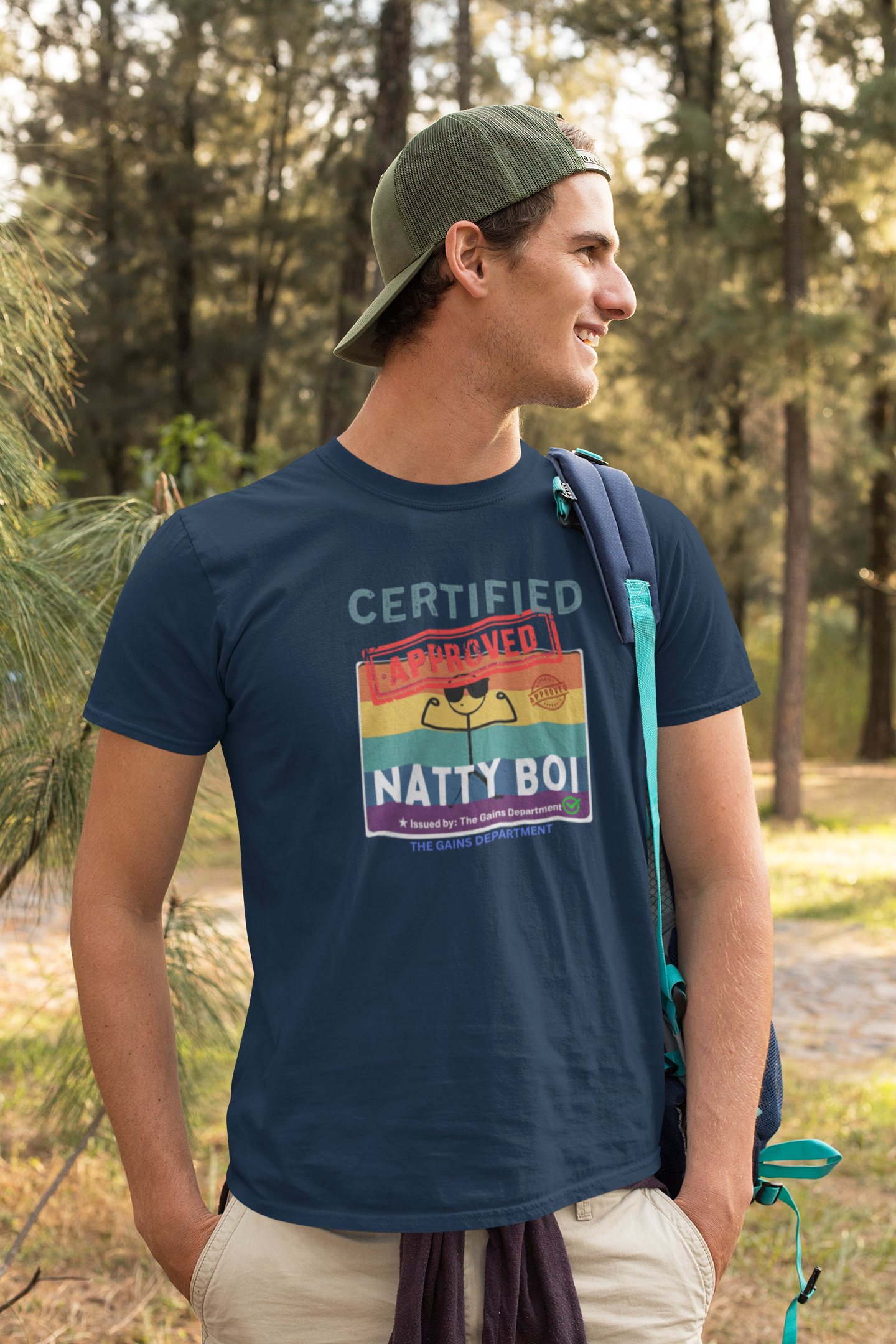 Certified Natty Boi Unisex Tee - Funny Gym Shirt for Fitness Lovers