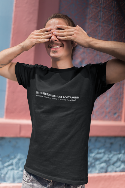 Funny Vitamin T-Shirt | Humorous Unisex Tee for Everyday Wear