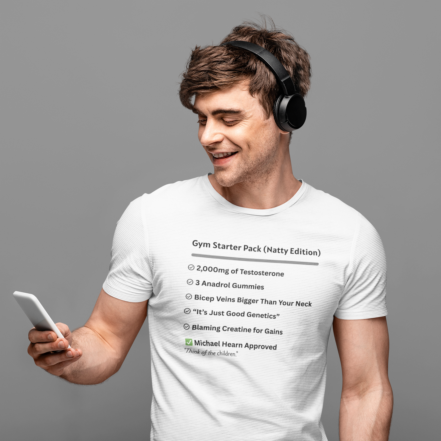 Funny Gym Starter Pack Unisex Tee - Perfect for Fitness Enthusiasts