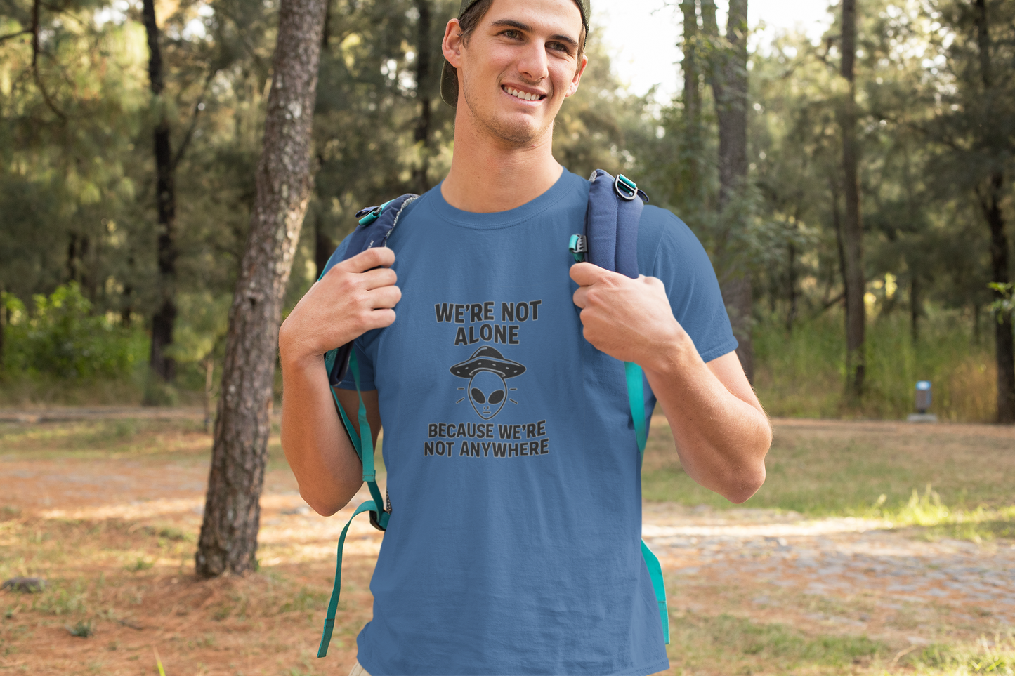 Funny Alien Quote T-Shirt | Unisex Sci-Fi Lover &amp; UFO Tee