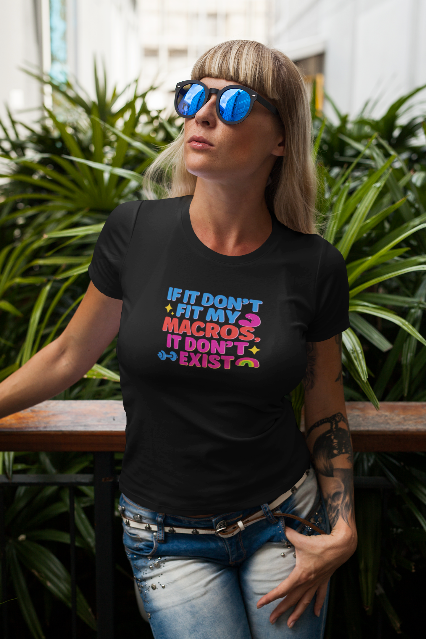 Funny Macro T-Shirt | "Macro Fit" Unisex Fitness & Food Lover Tee