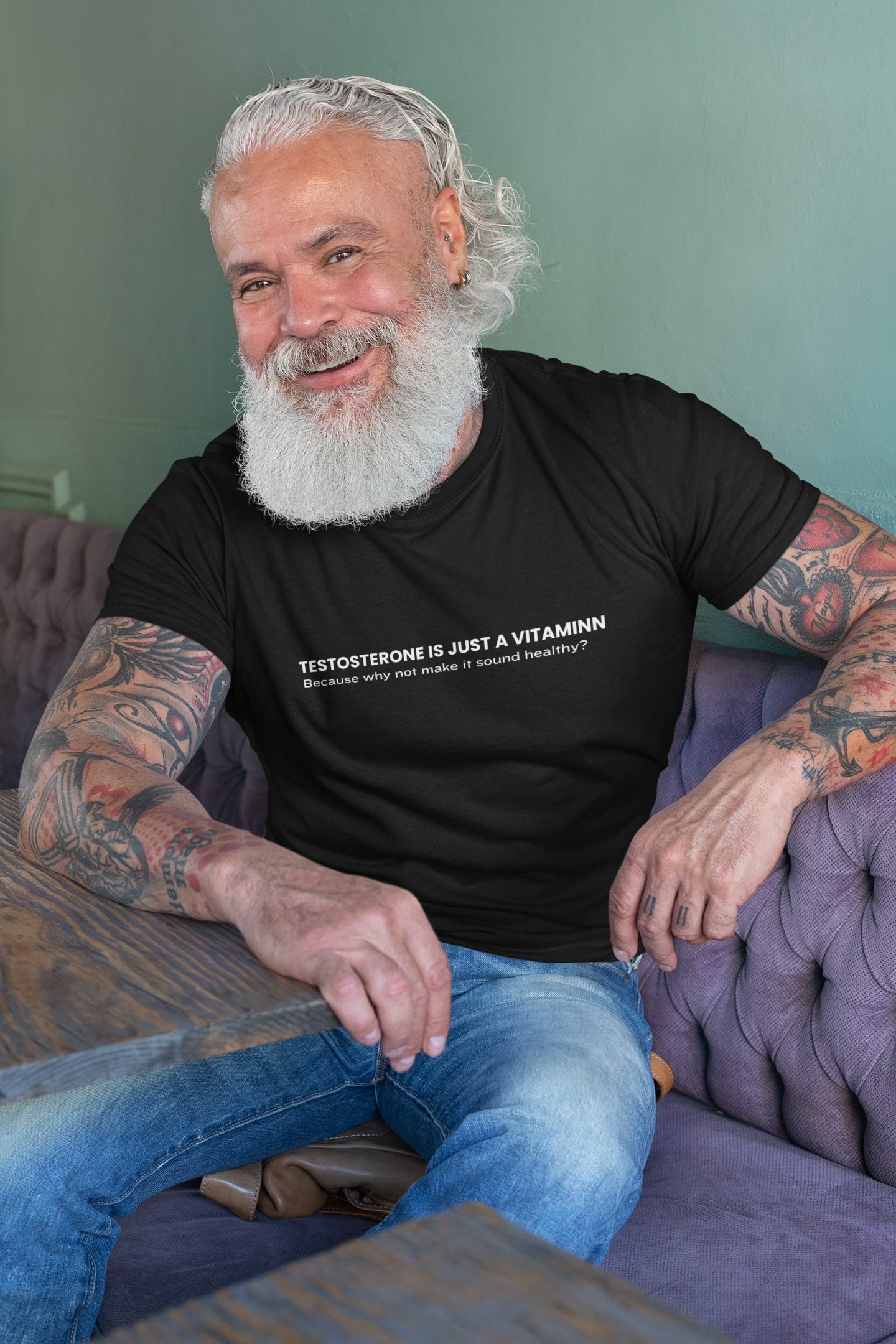 Funny Vitamin T-Shirt | Humorous Unisex Tee for Everyday Wear