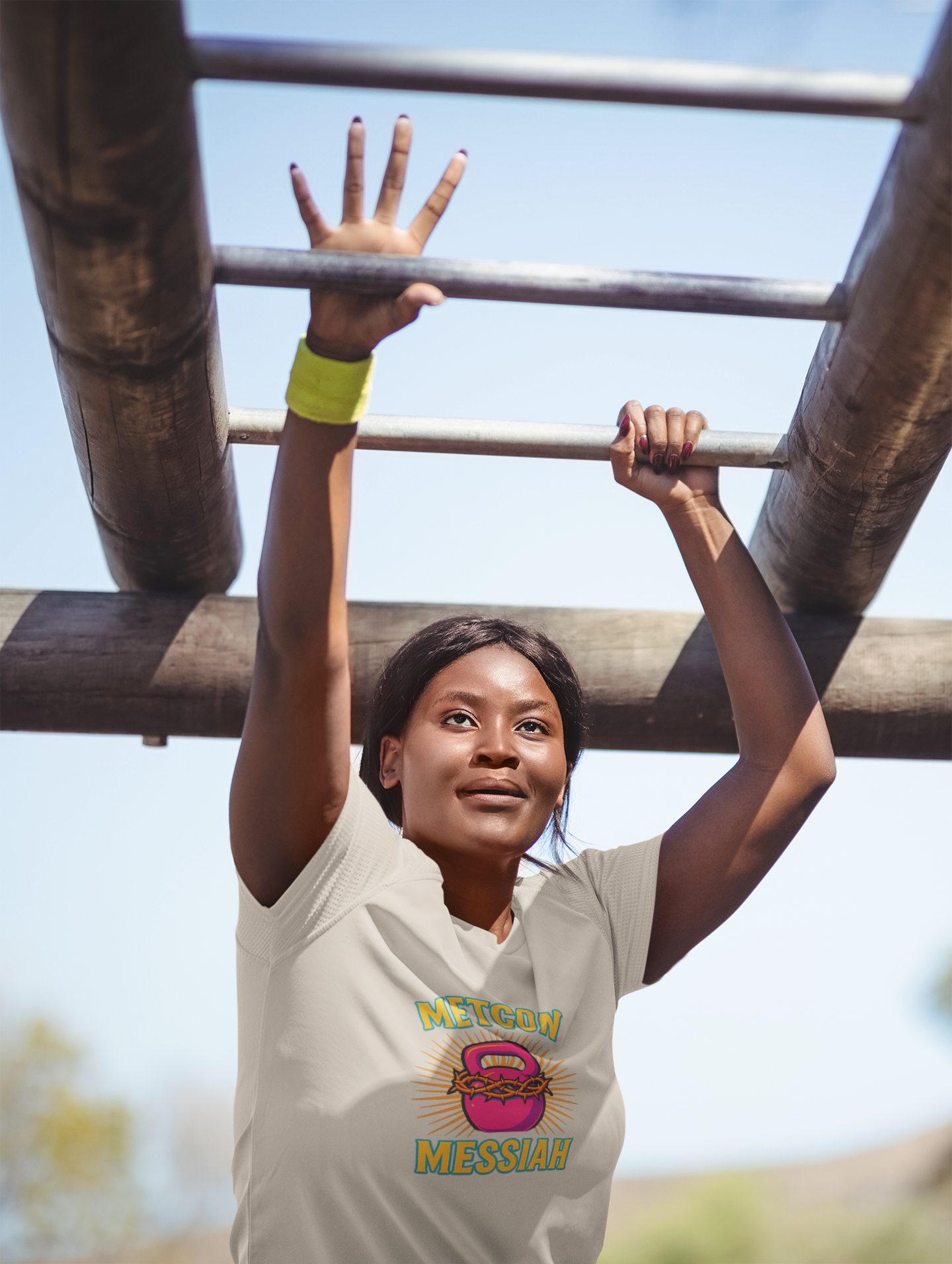 CrossFit Metcon Messiah T-Shirt | Funny Workout Tee, Unisex Fitness Gift for Lifters