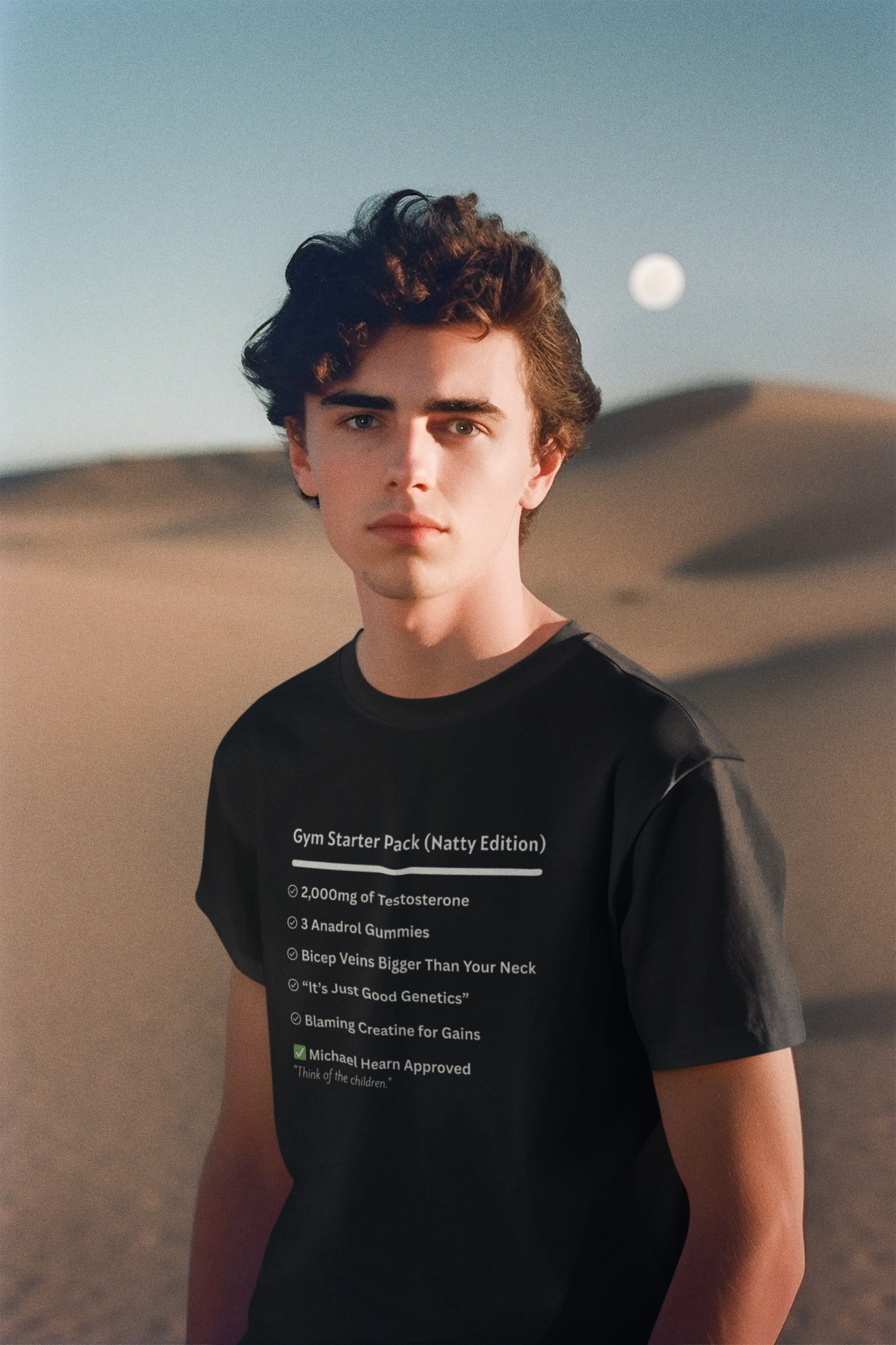 Funny Gym Starter Pack Unisex T-Shirt - Natty Edition Fitness Humor Gift