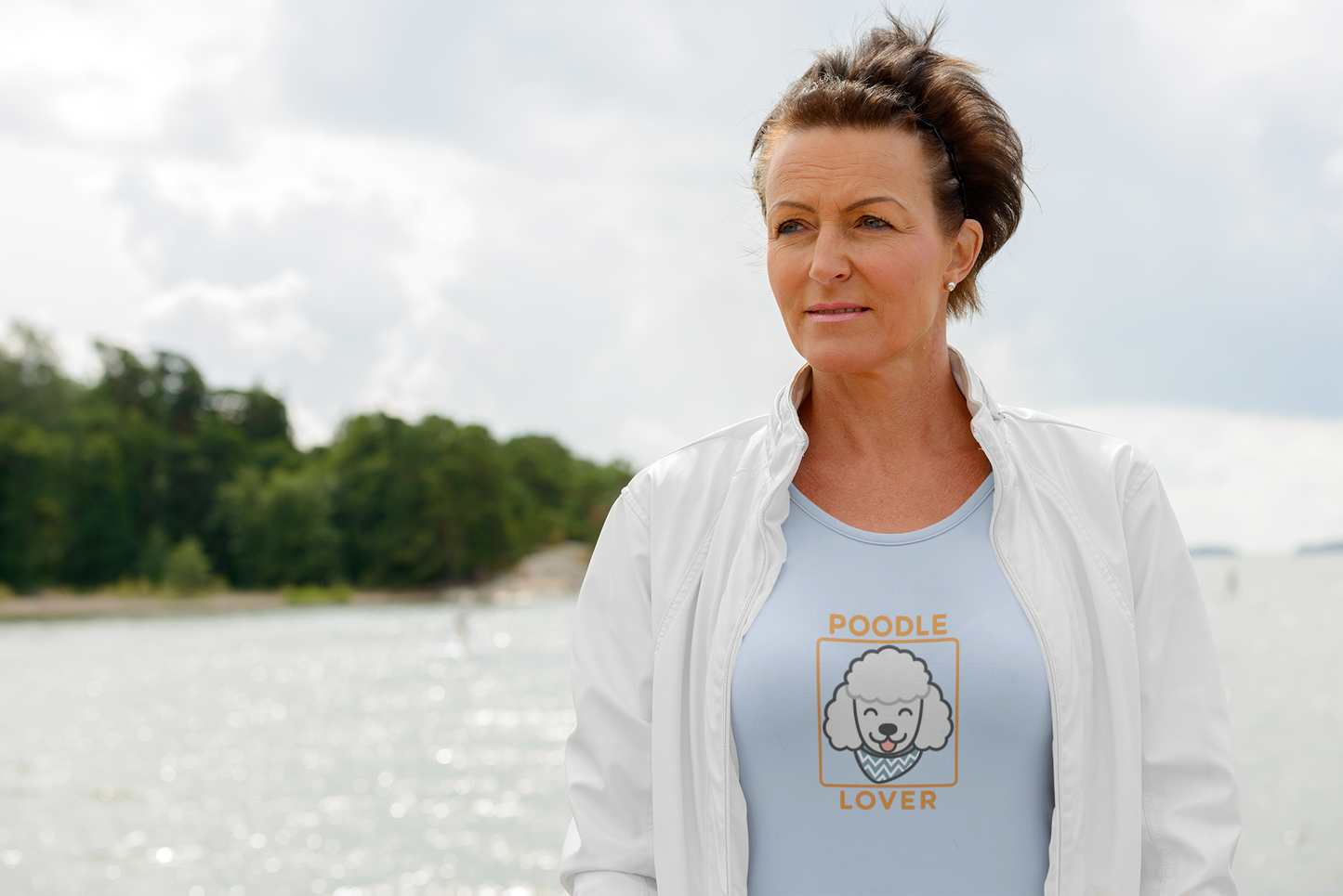 Poodle Lover Unisex Jersey T-Shirt | Classic Dog Breed Tee & Pet Owner Gift