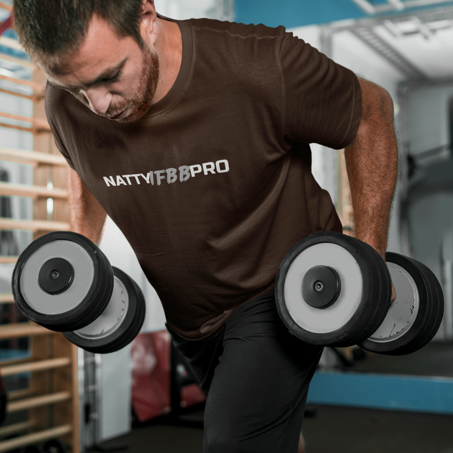 Natty IFFB Pro T-shirt Fitness Training Tee