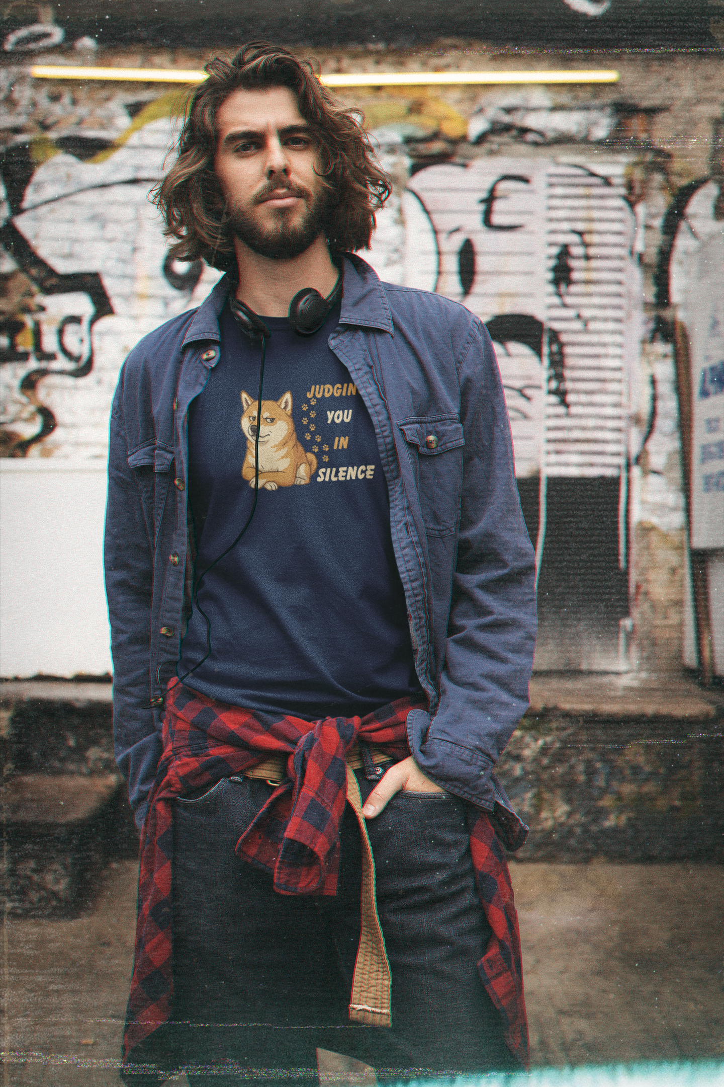 Funny Shiba Inu Judgment T-Shirt | Unisex Dog Lover & Humorous Pet Tee