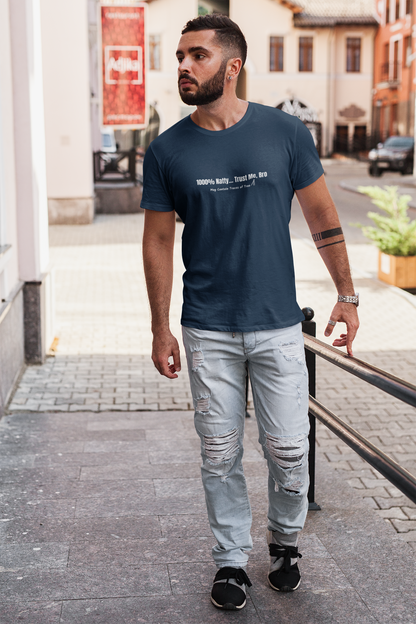 1000% Natty... Trust Me, Bro Funny T-Shirt | Unisex Gym Slogan Tee