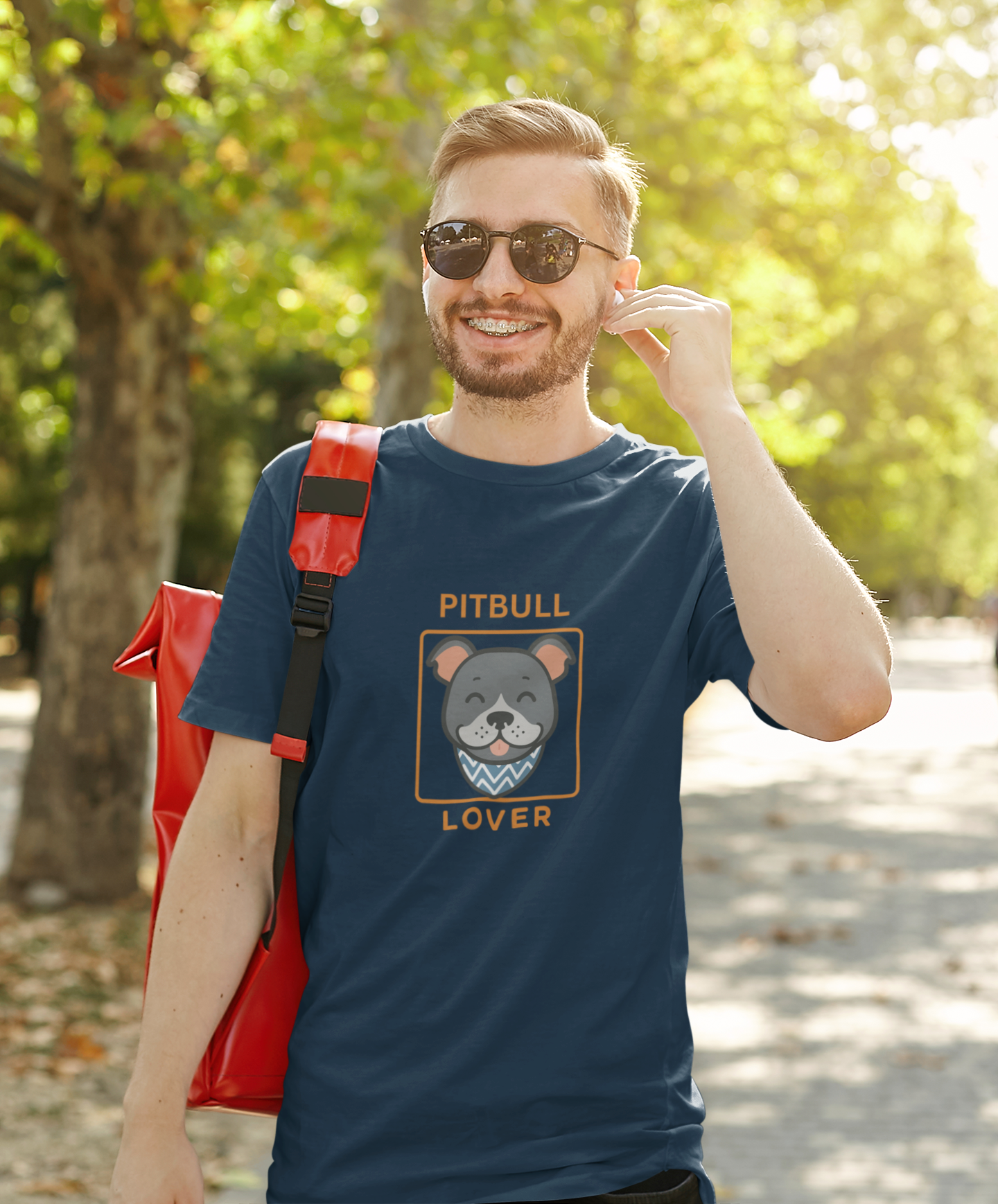 Pitbull Lover T-Shirt | Pitbull Mom/Dad Pet Parent Gift, Unisex Dog Shirt