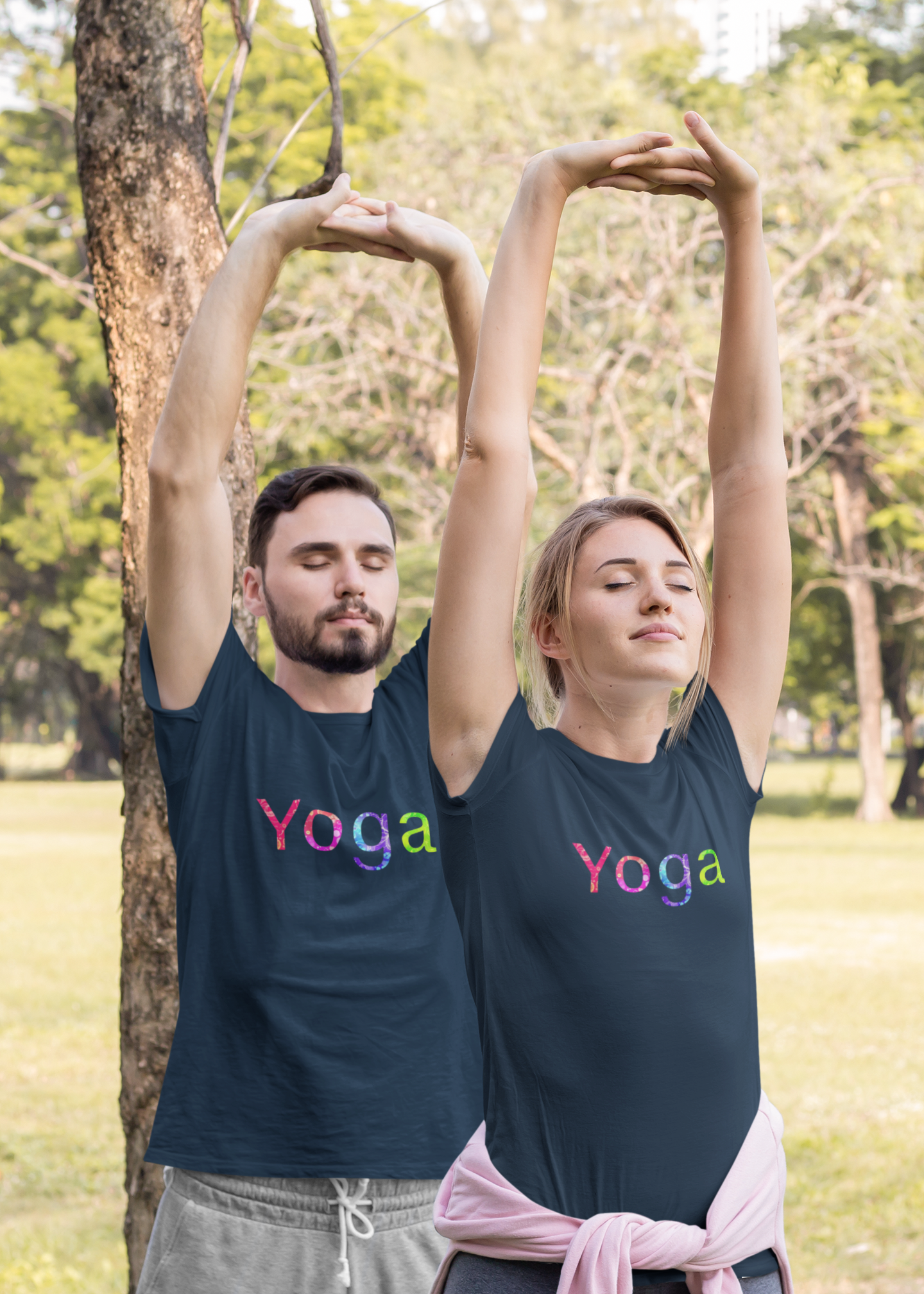 Yoga Vibes T-Shirt | Relaxed Fit Yoga Tee & Fitness Enthusiast Gift