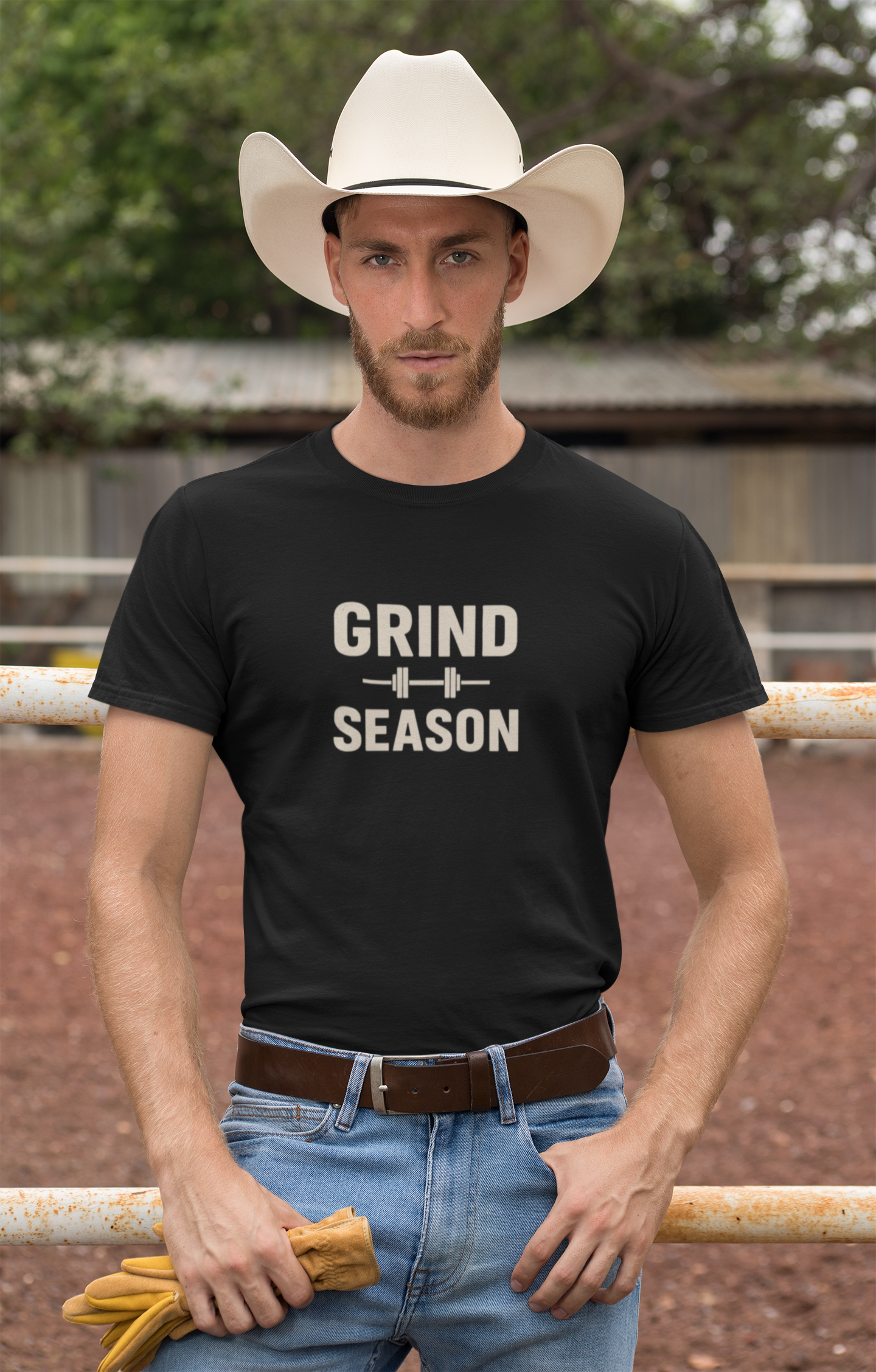 Grind Season T-Shirt | Motivational Gym Shirt | Unisex Hard Work Fitness Apparel | Hustle Culture Workout Tee | Gift for Him/Her