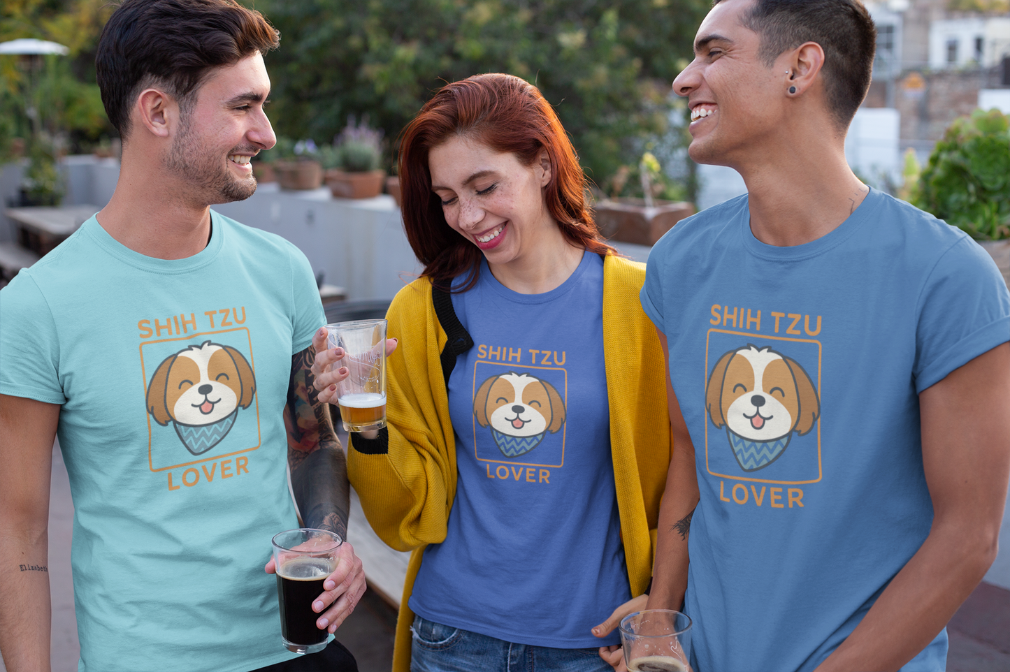 Shih Tzu Lover T-Shirt | Cute Dog Owner Gift & Pet Parent Apparel