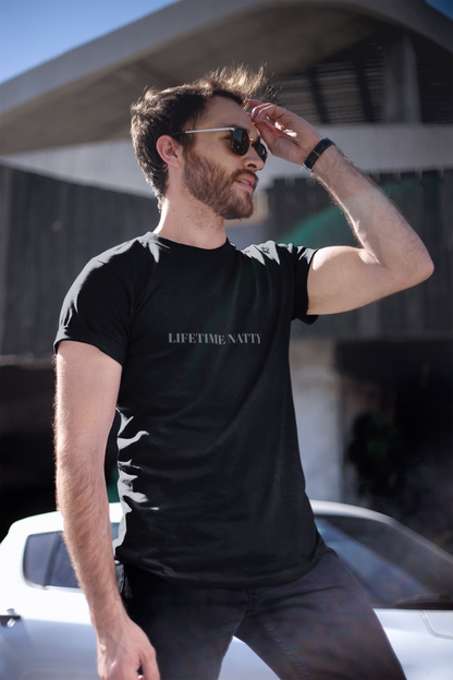 Embroidered Lifetime Nitty Minimalist Graphic Tee