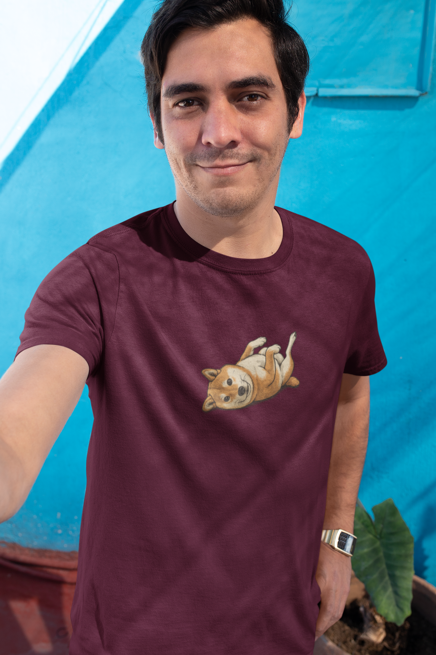 Playful Shiba Inu T-Shirt | Cute Dog Lover Gift | Funny Kawaii Pet Owner Apparel | Unisex Shiba Inu Mom/Dad Tee
