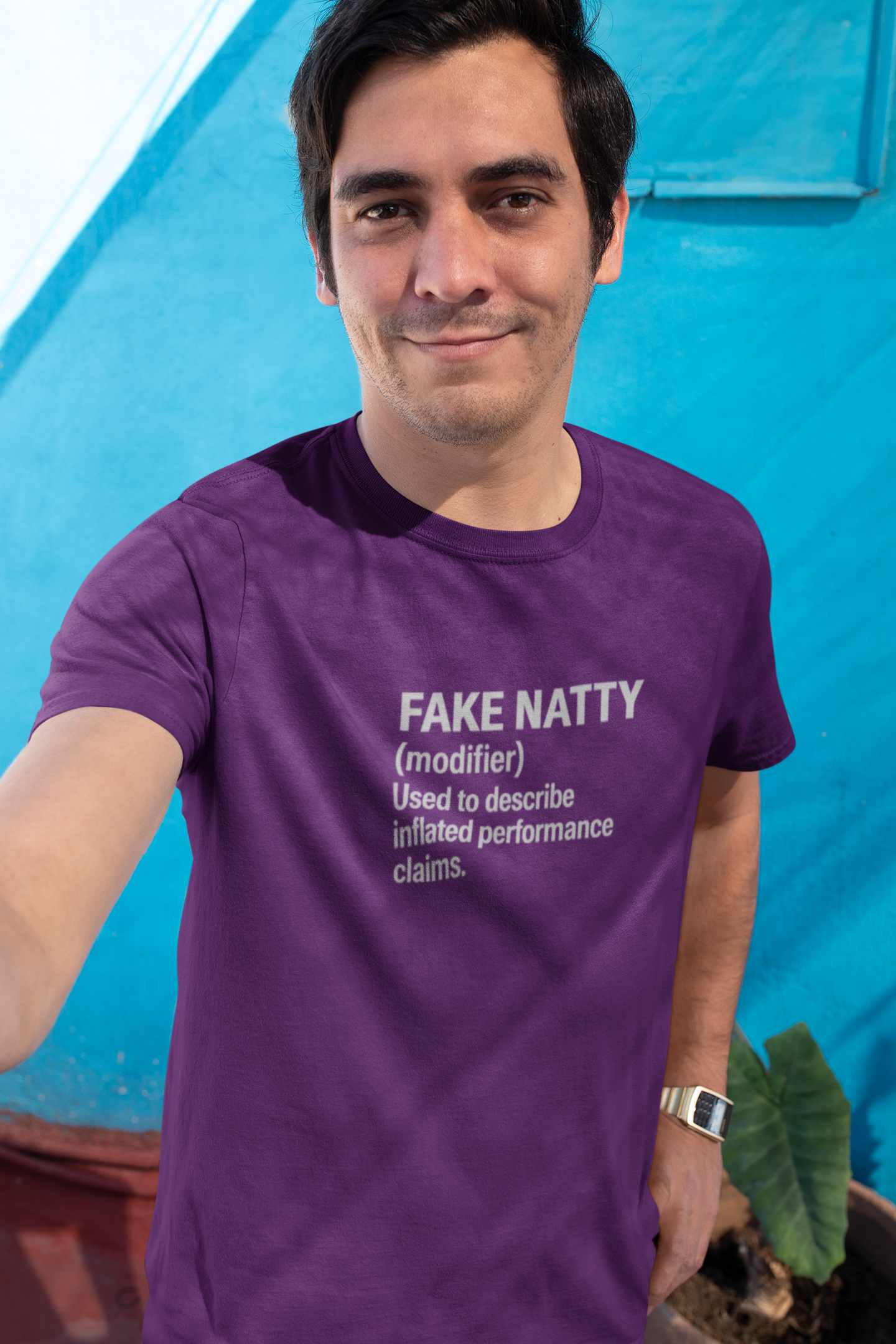 Fake Natty Shirt Gym Humor T-Shirt