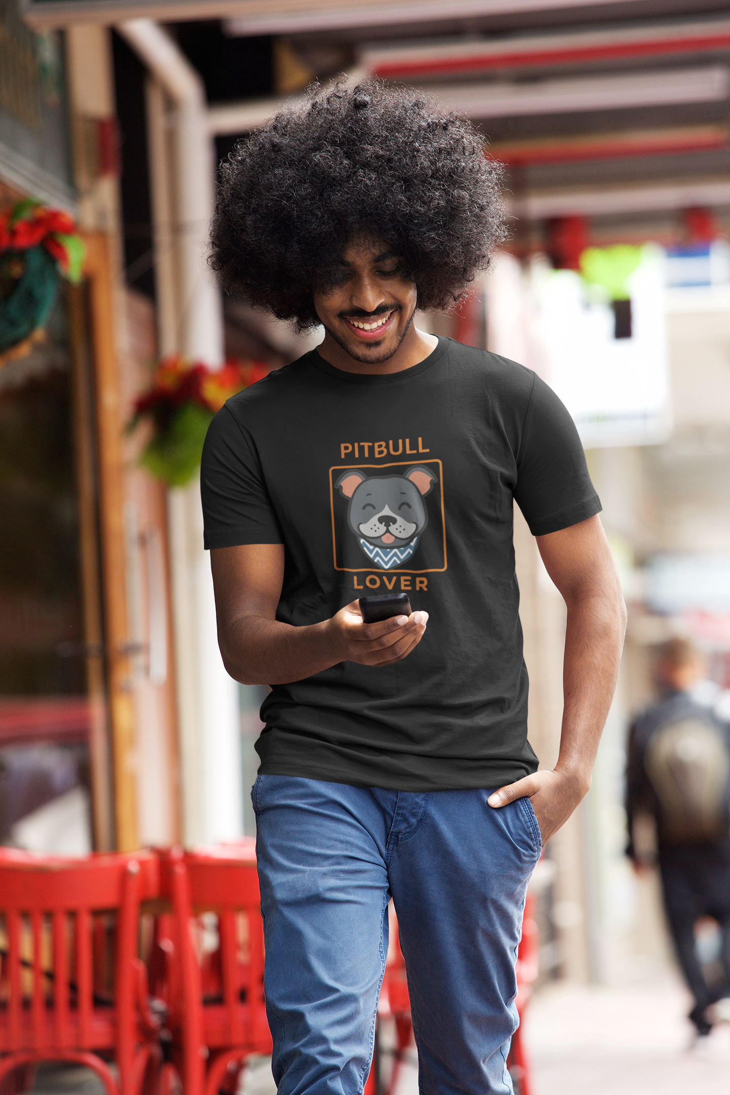 Pitbull Lover T-Shirt | Pitbull Mom/Dad Pet Parent Gift, Unisex Dog Shirt
