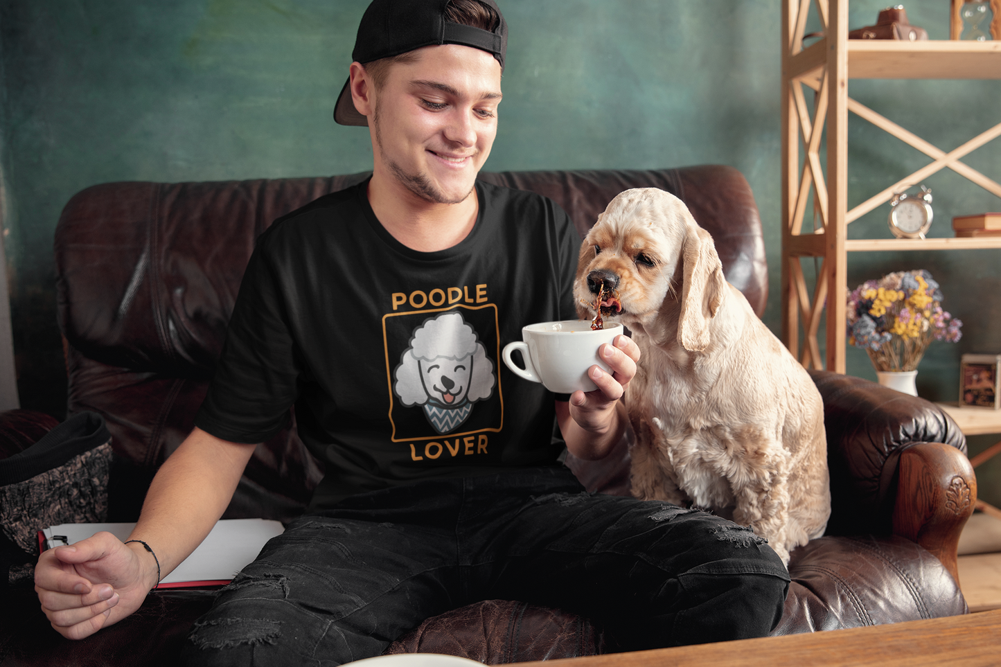 Poodle Lover T-Shirt | Funny Dog Owner Gift & Pet Parent Tee