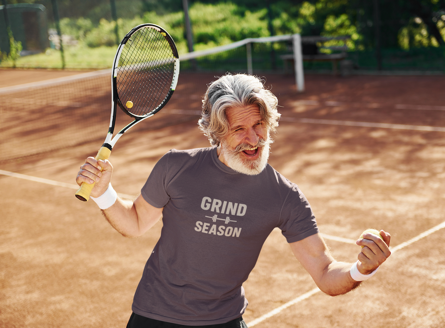 Grind Season T-Shirt | Motivational Gym Shirt | Unisex Hard Work Fitness Apparel | Hustle Culture Workout Tee | Gift for Him/Her