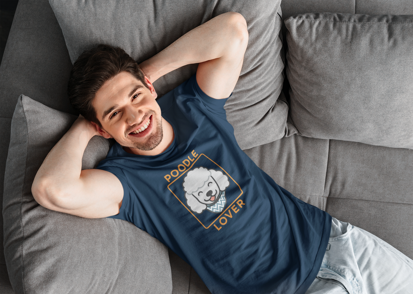 Poodle Lover T-Shirt | Funny Dog Owner Gift & Pet Parent Tee