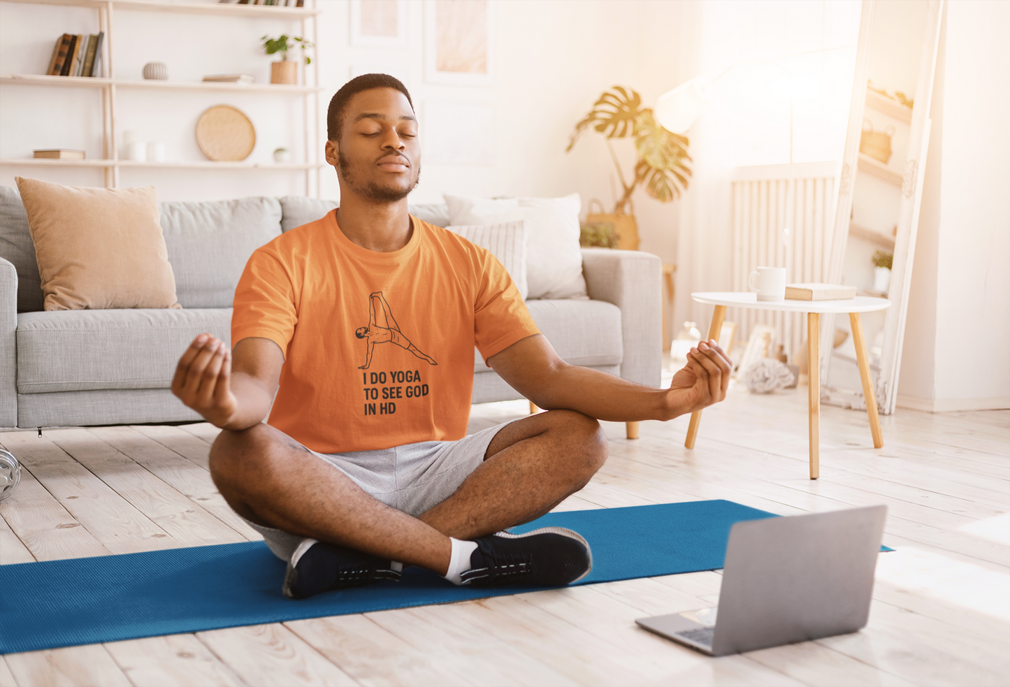 Yoga Humor T-Shirt Funny Yoga Graphic Tee