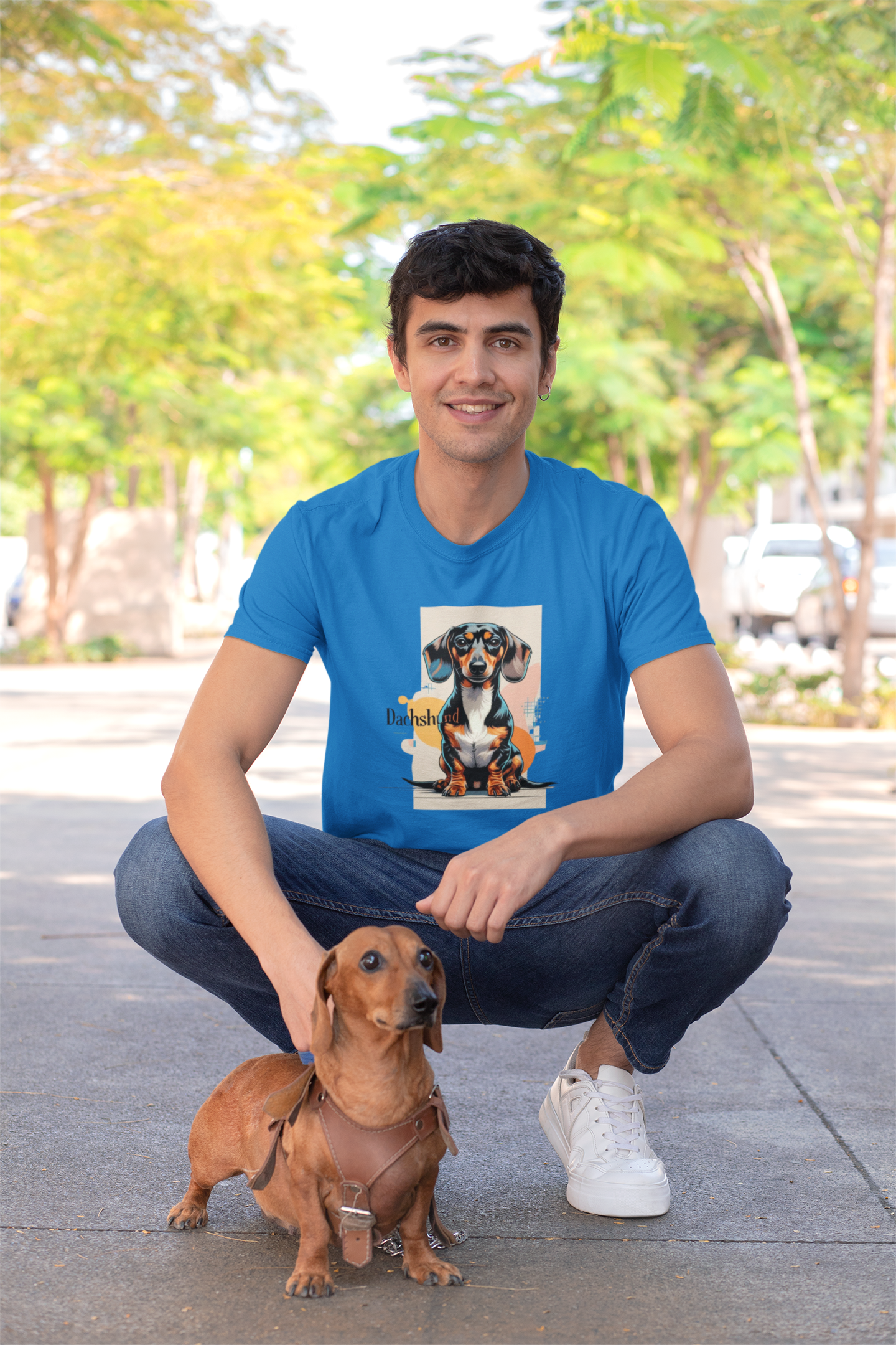 Dachshund Lover's Unisex T-Shirt | Cute Dog Graphic & Pet Owner Gift