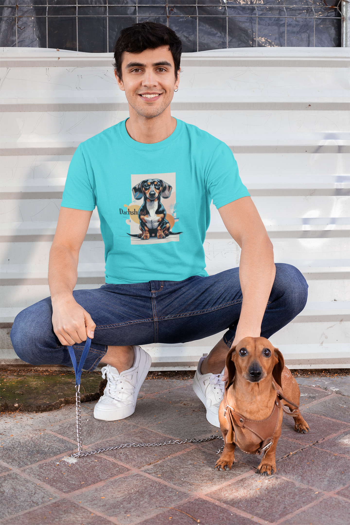Dachshund Lover's Unisex T-Shirt | Cute Dog Graphic & Pet Owner Gift