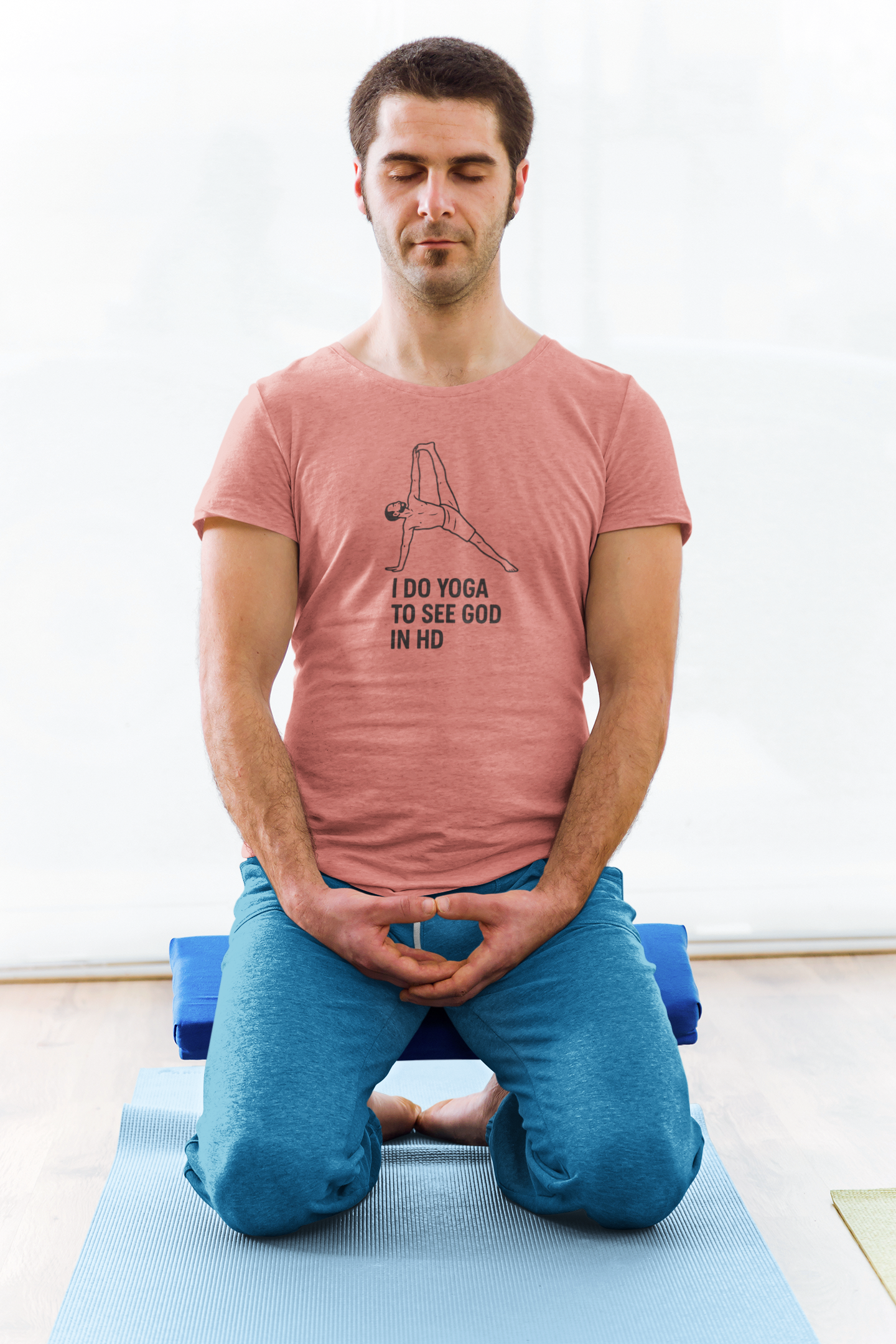 Yoga Humor T-Shirt Funny Yoga Graphic Tee