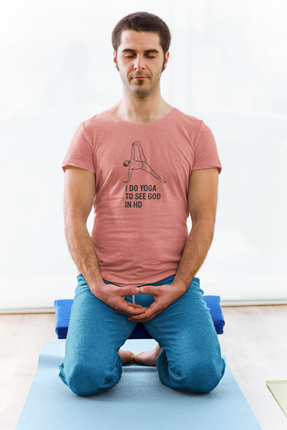 Yoga Humor T-Shirt Funny Yoga Graphic Tee