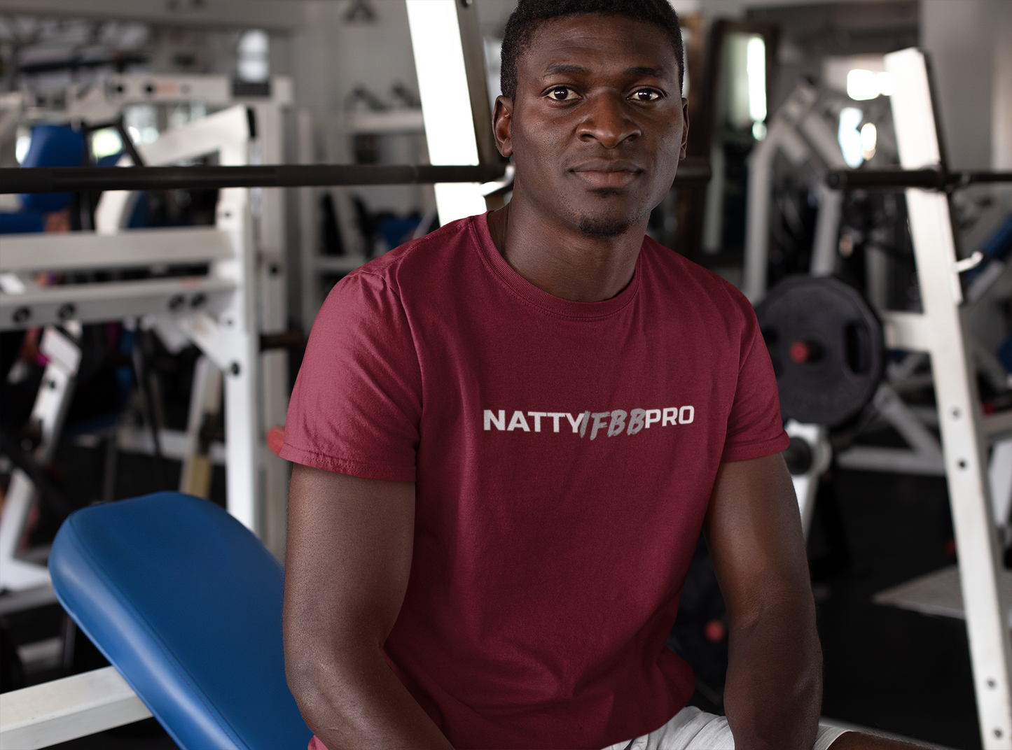 Natty IFFB Pro T-shirt Fitness Training Tee