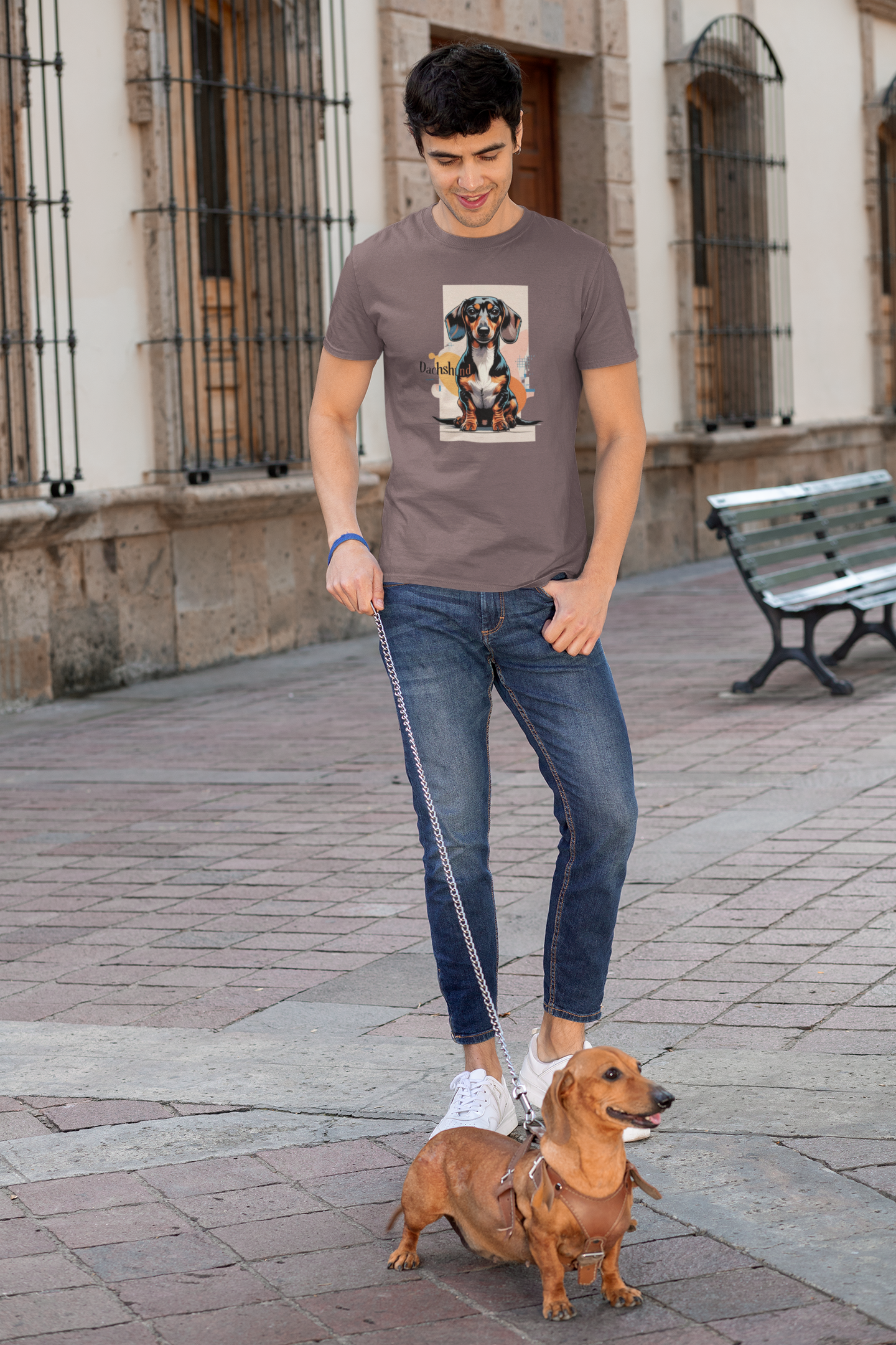 Dachshund Lover's Unisex T-Shirt | Cute Dog Graphic & Pet Owner Gift