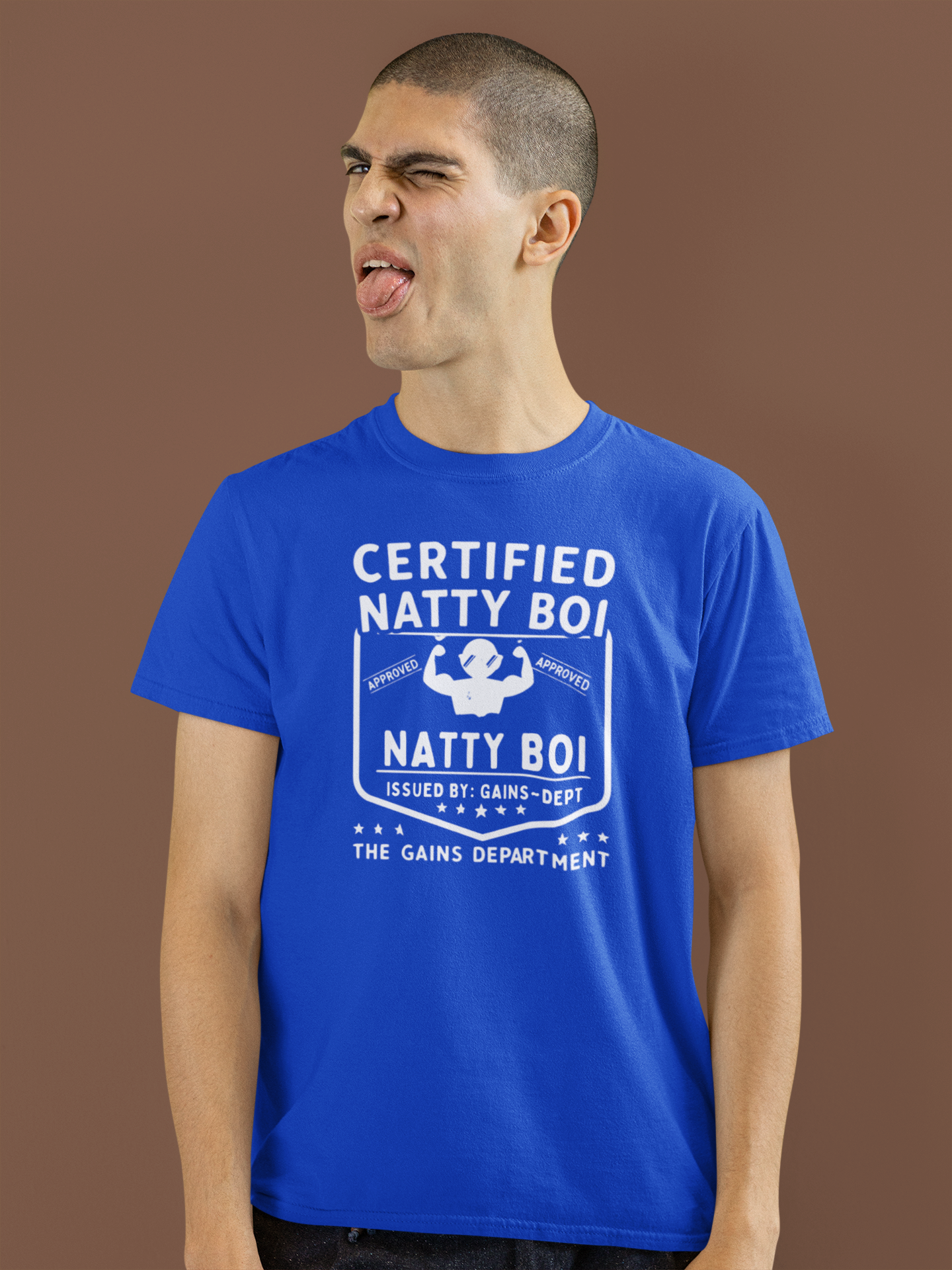 Certified Natty Boi Unisex Jersey Tee - Funny Vibe Graphic T-Shirt