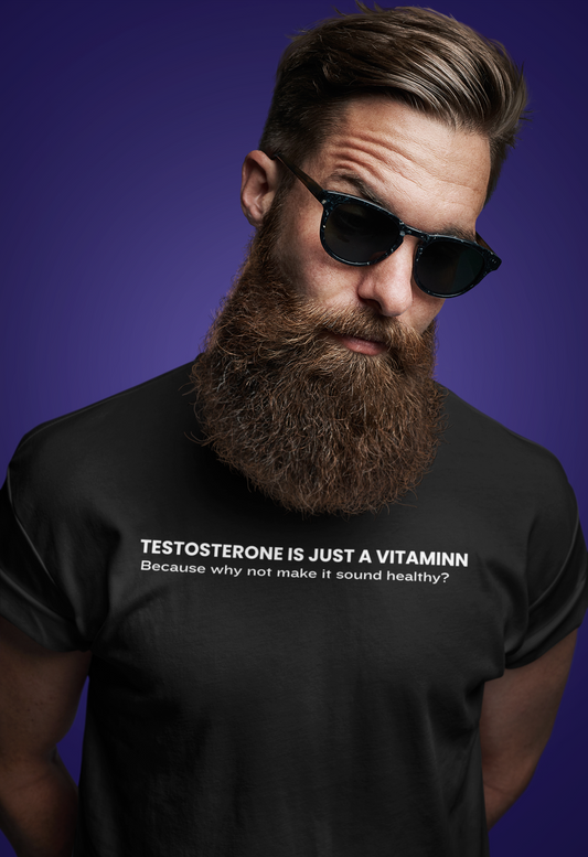 Funny Vitamin Tee - Unisex Jersey Short Sleeve Shirt with Humorous Statement