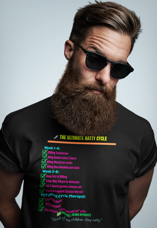 Funny Natty Cycle Tee - Unisex Jersey Short Sleeve Shirt for Fitness Enthusiasts