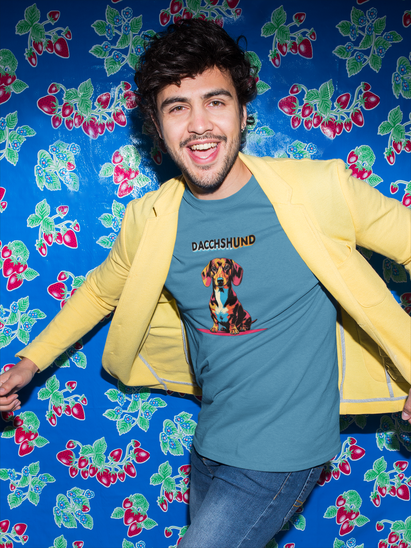 Colorful Dachshund T-Shirt | Unisex Dog Lover Gift & Pet Owner Tee